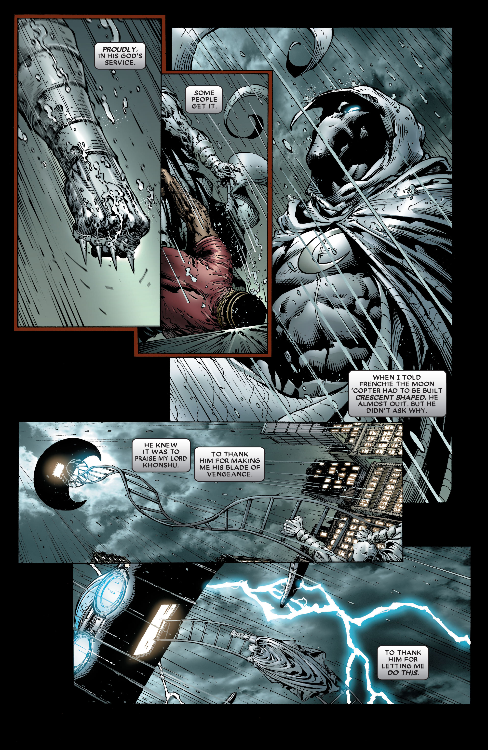 Read online Moon Knight by Huston, Benson & Hurwitz Omnibus comic -  Issue # TPB (Part 1) - 15