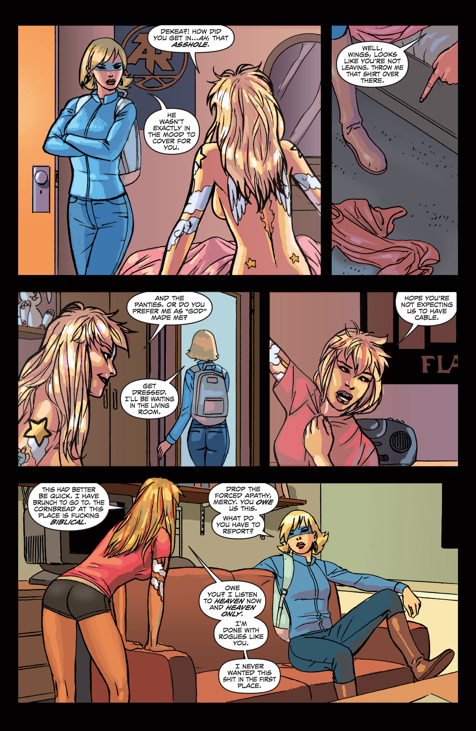 Read online Mercy Sparx (2013) comic -  Issue #1 - 38