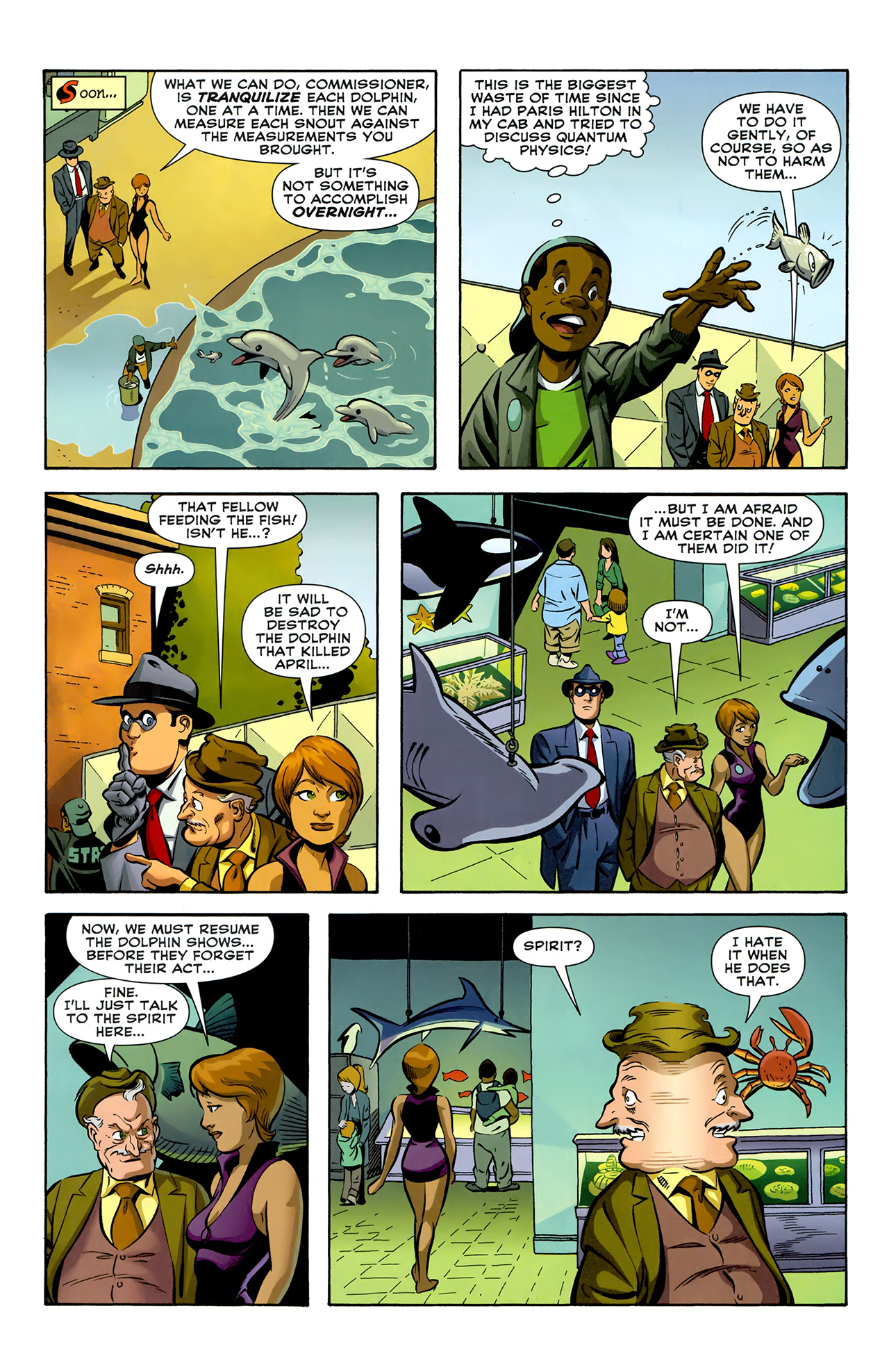 Read online The Spirit (2007) comic -  Issue #20 - 12