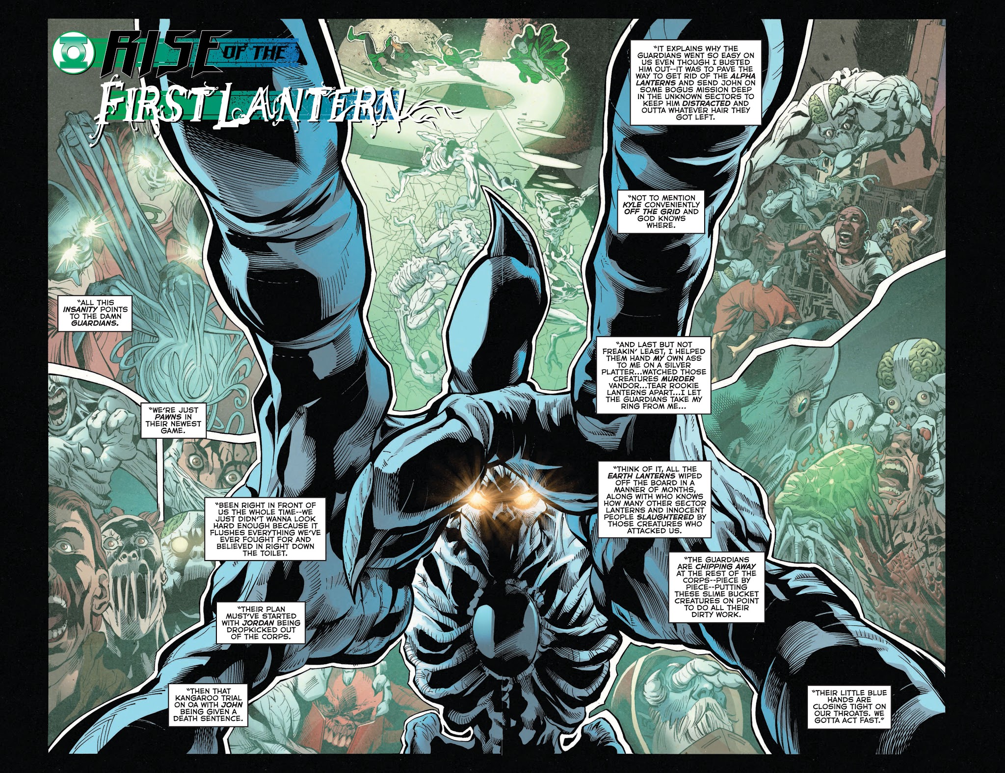 Read online Green Lantern: Rise of the Third Army comic -  Issue # TPB - 363