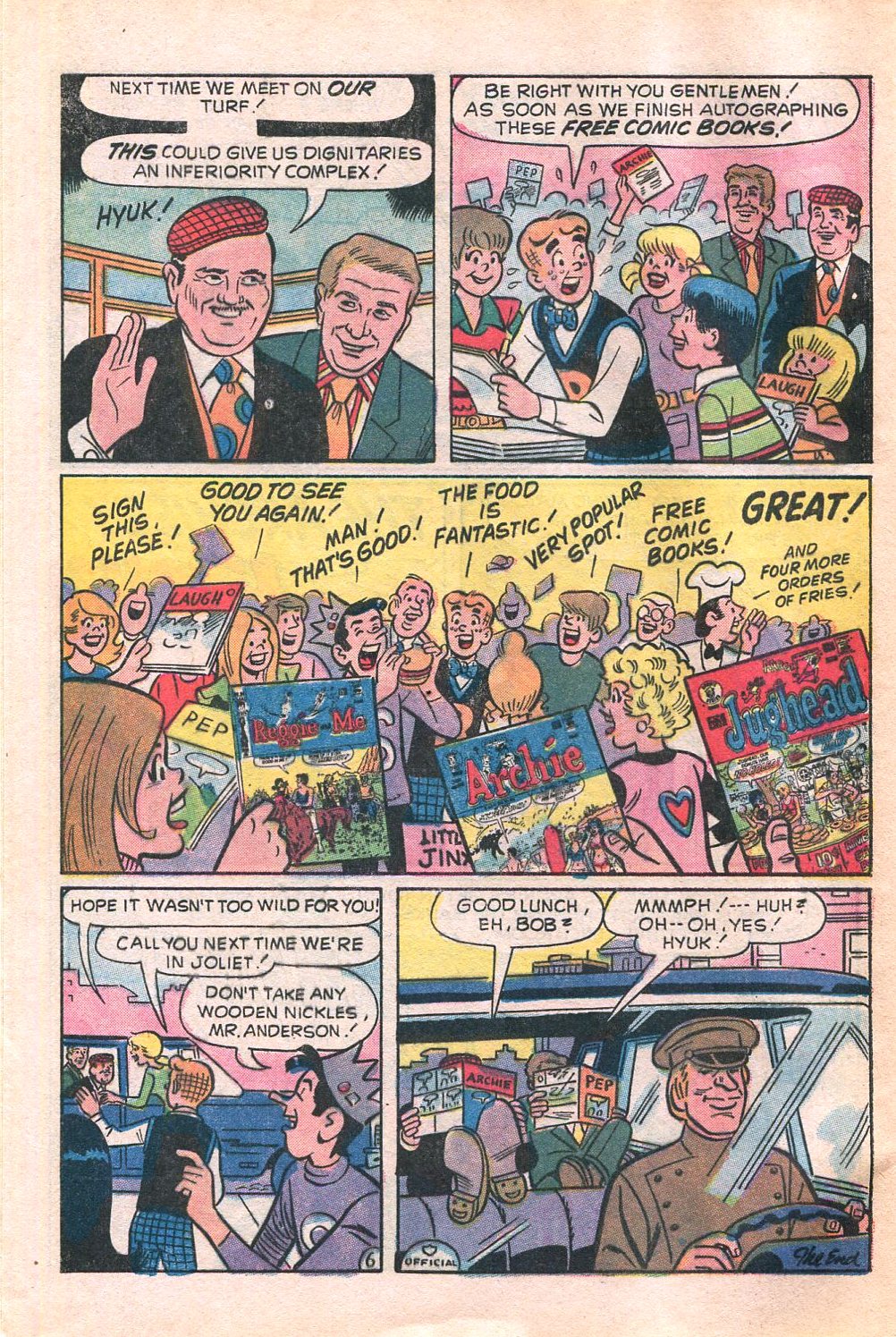 Read online Everything's Archie comic -  Issue #30 - 8