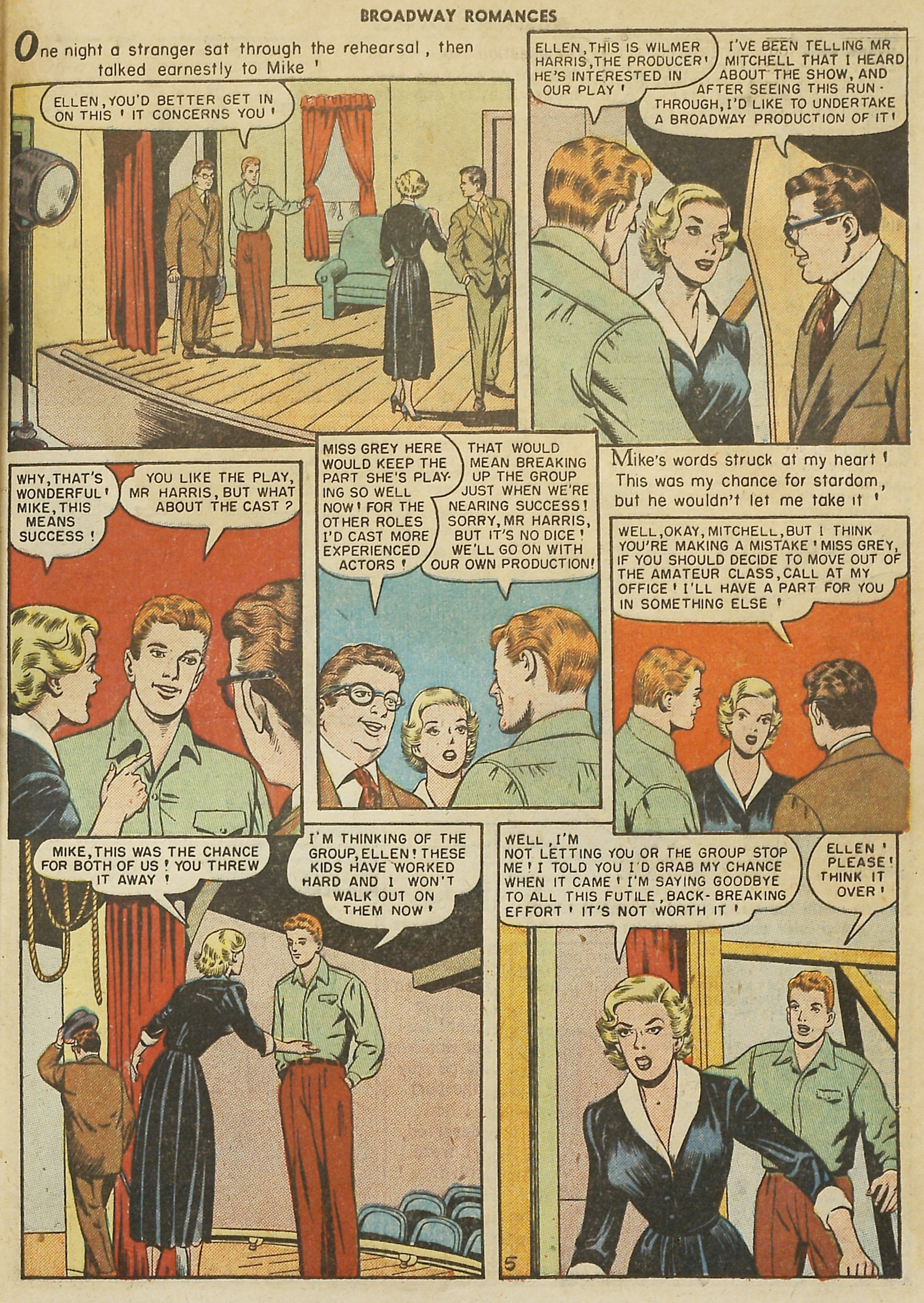 Read online Broadway Romances comic -  Issue #5 - 45