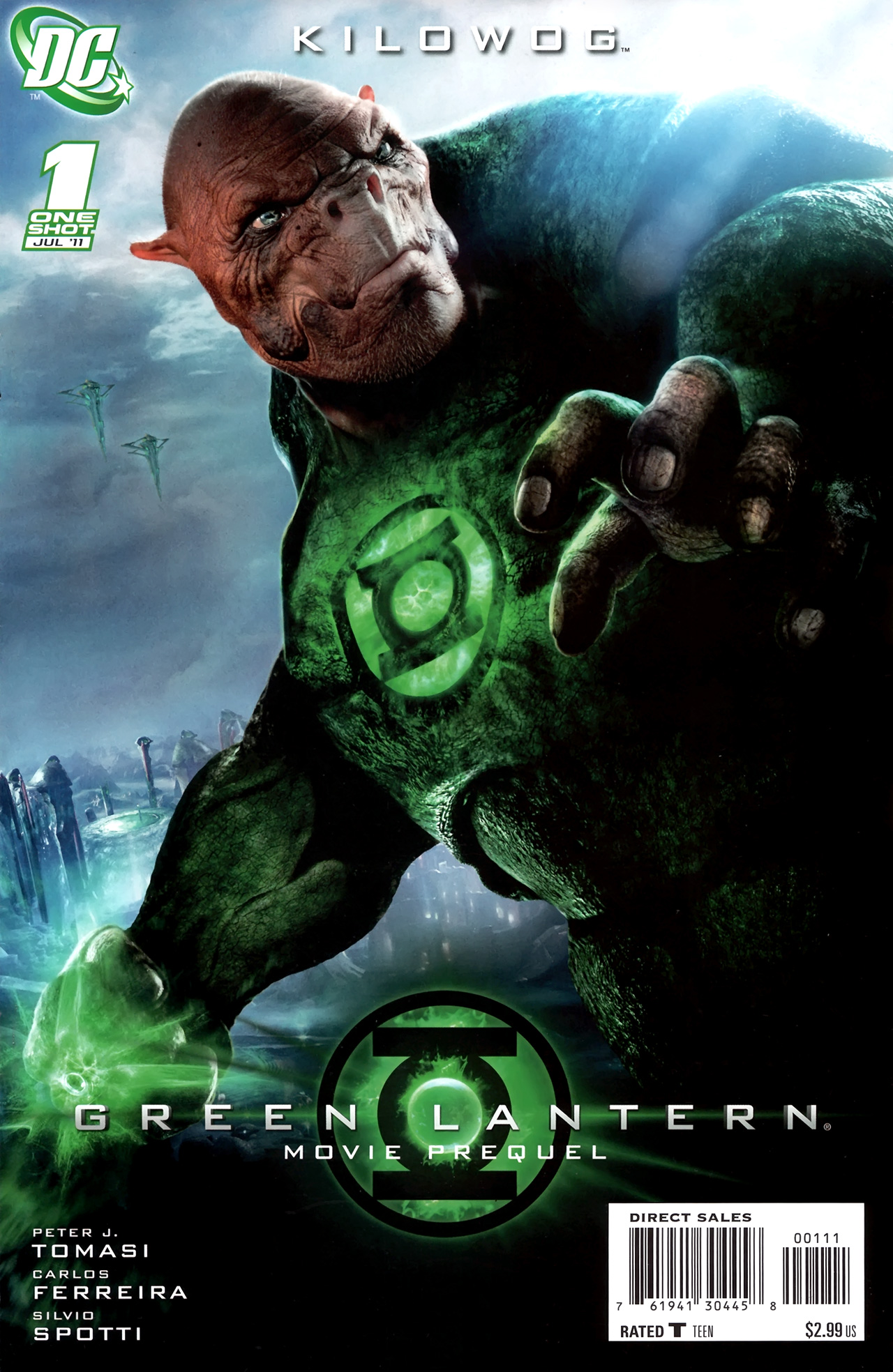 Read online Green Lantern Movie Prequel: Kilowog comic -  Issue # Full - 1