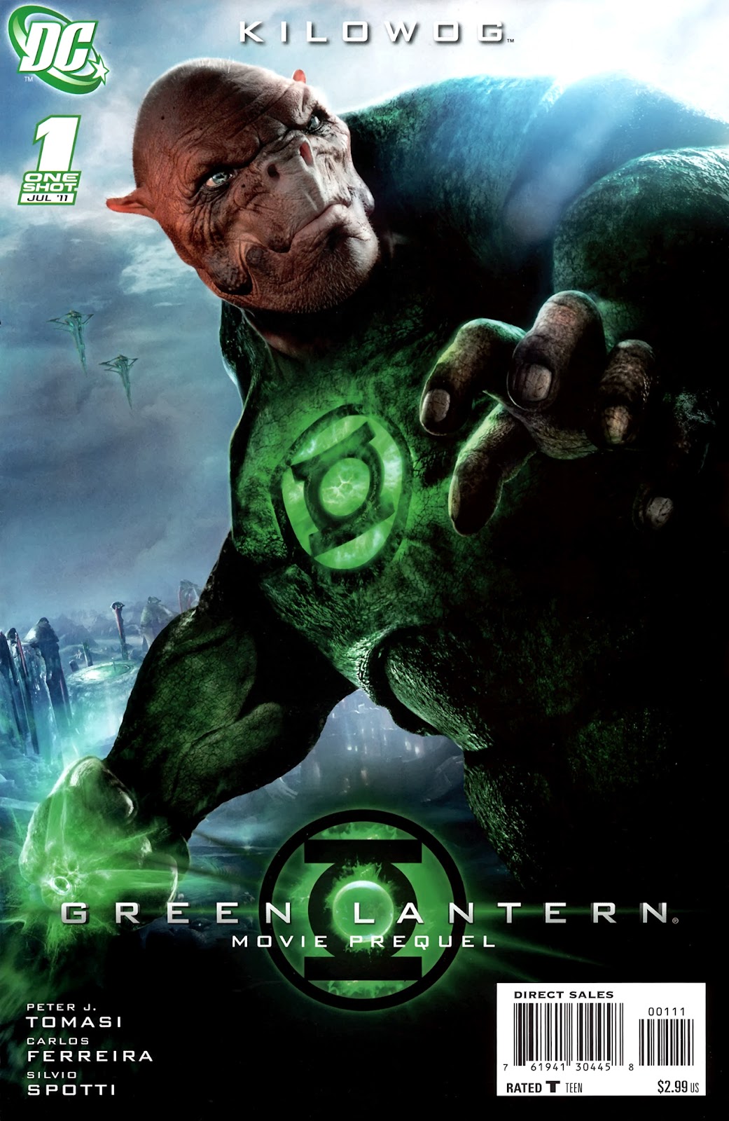 Green Lantern Movie Prequel: Kilowog issue Full - Page 1
