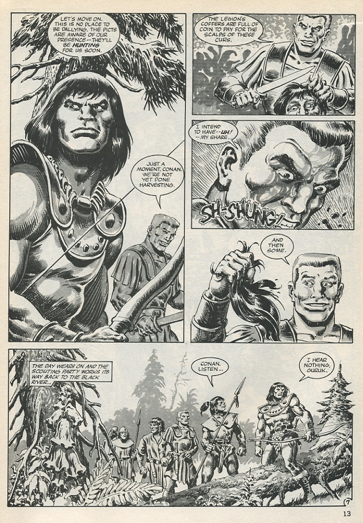 Read online The Savage Sword Of Conan comic -  Issue #135 - 12