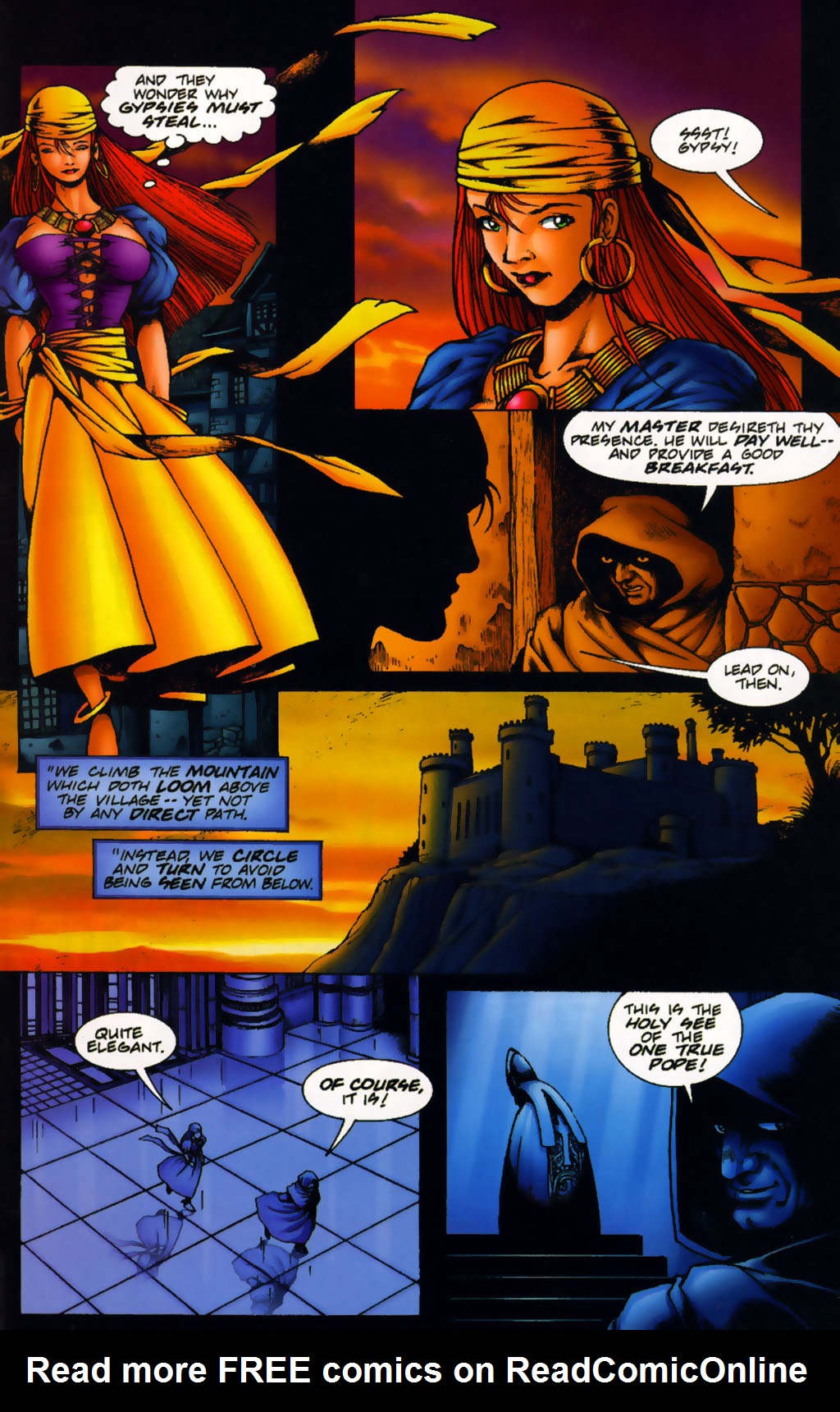 Read online Warrior Nun Areala: Scorpio Rose comic -  Issue #1 - 13