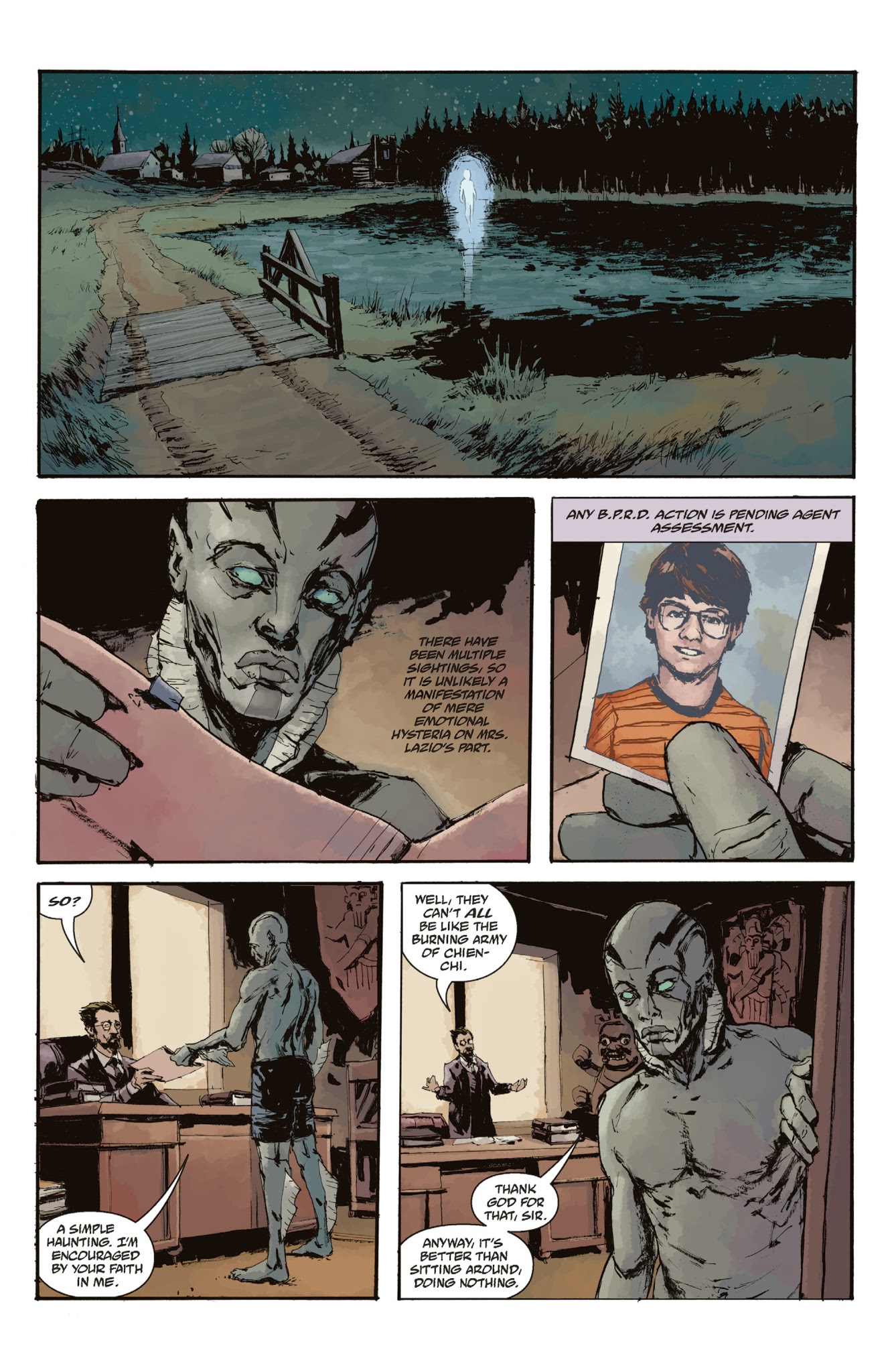 Read online Abe Sapien: The Devil Does Not Jest and Other Stories comic -  Issue # TPB - 11
