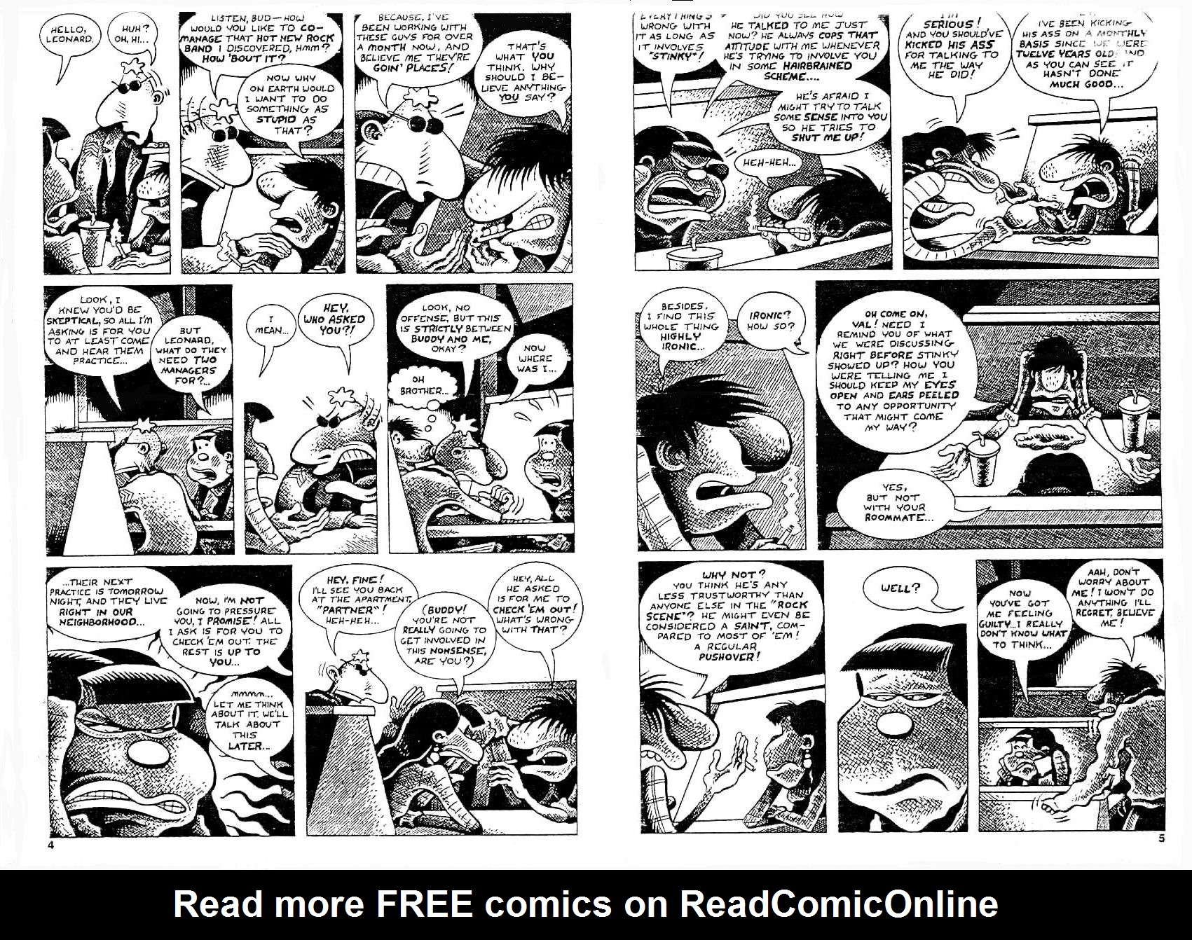 Read online Hate comic -  Issue #8 - 4