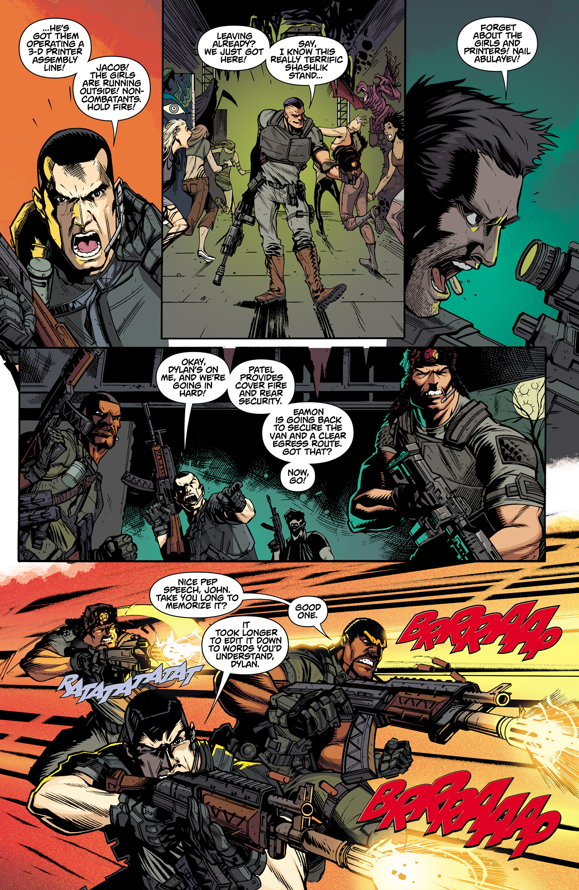 Read online Call of Duty: Black Ops III comic -  Issue #1 - 17