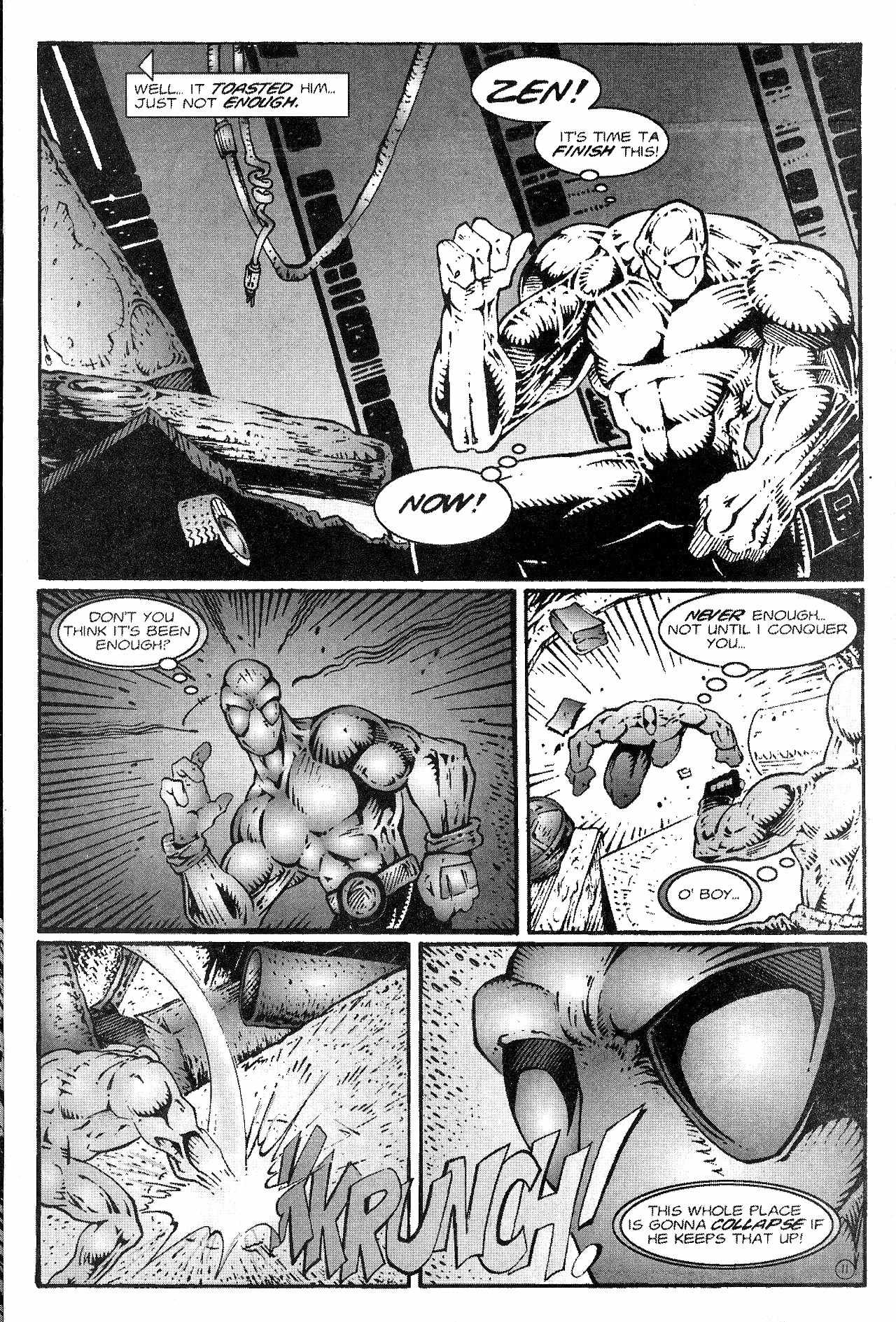 Read online Zen Intergalactic Ninja : The Hunted comic -  Issue #3 - 13
