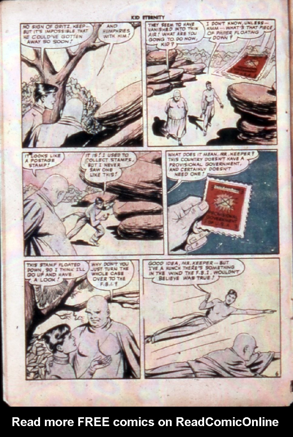 Read online Kid Eternity (1946) comic -  Issue #13 - 8