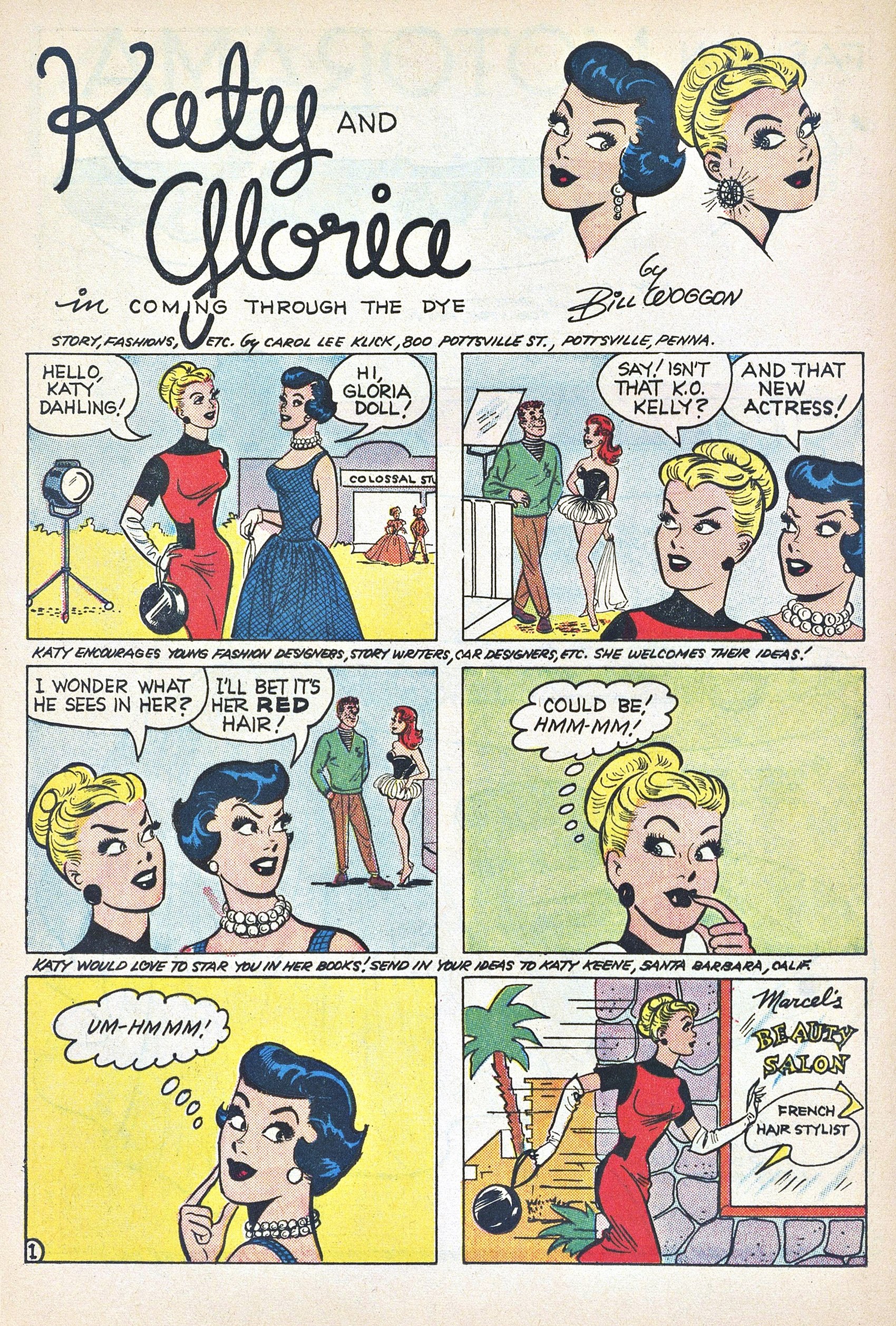 Read online Katy Keene (1949) comic -  Issue #61 - 32