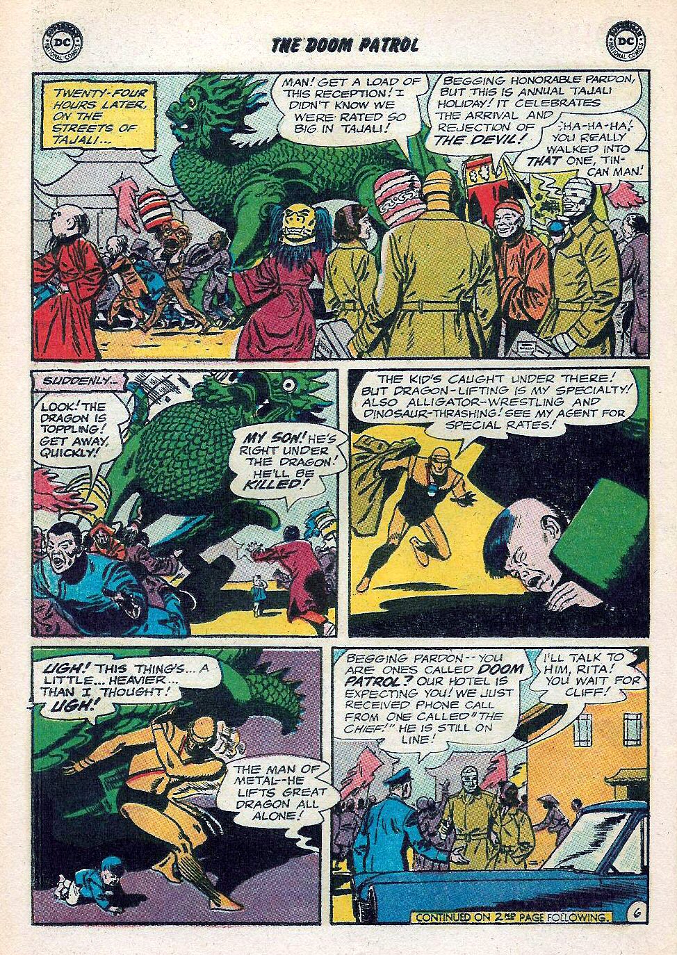 Read online Doom Patrol (1964) comic -  Issue #96 - 8