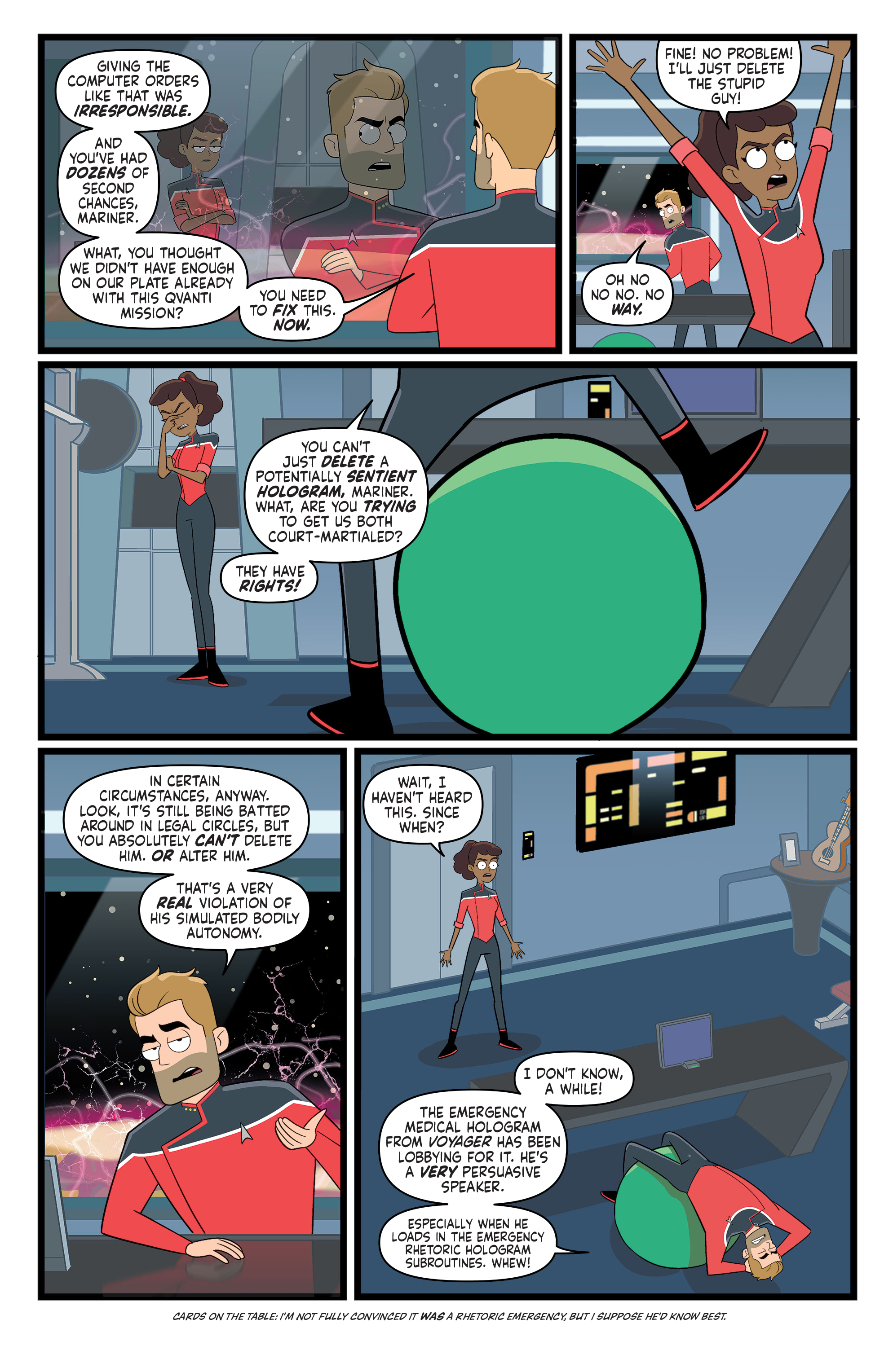 Read online Star Trek: Lower Decks comic -  Issue #1 - 23