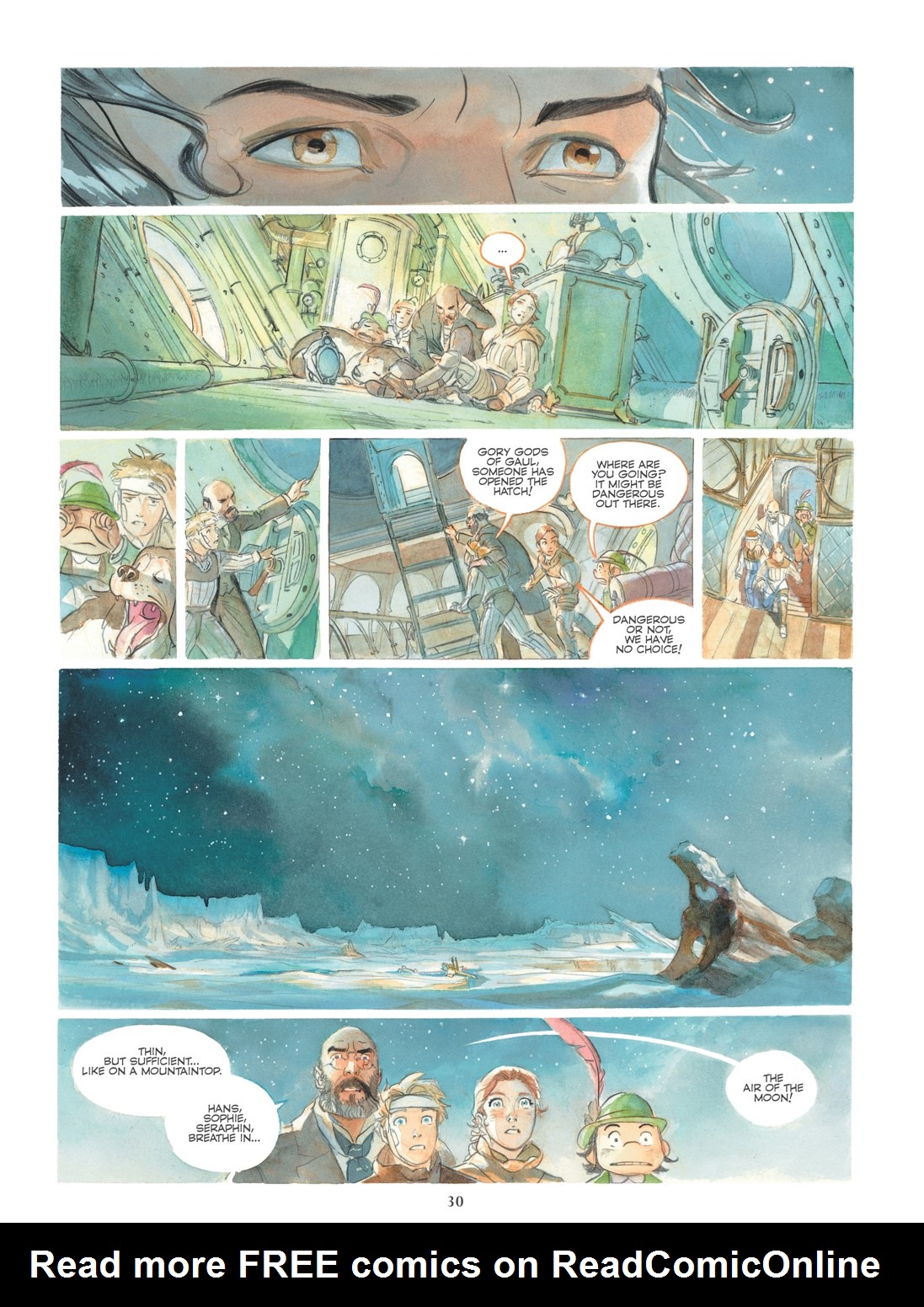 Read online Castle In the Stars: The Space Race of 1869 comic -  Issue #Castle In the Stars TPB The Moon-King - 33