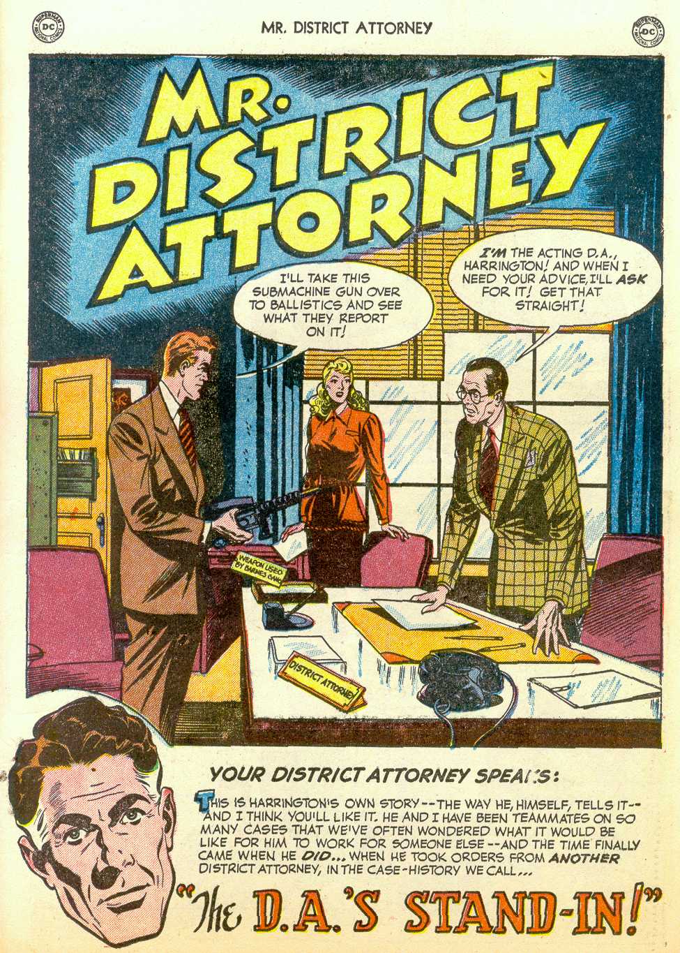 Read online Mr. District Attorney comic -  Issue #18 - 15