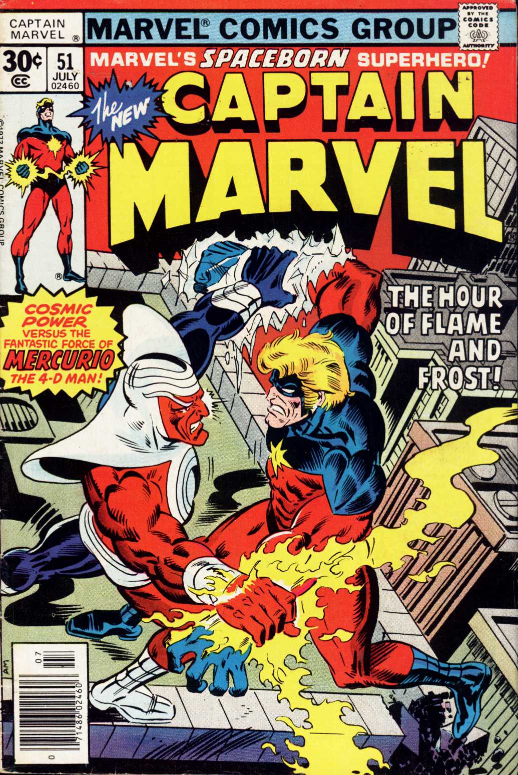 Captain Marvel (1968) Issue #51 #51 - English 1