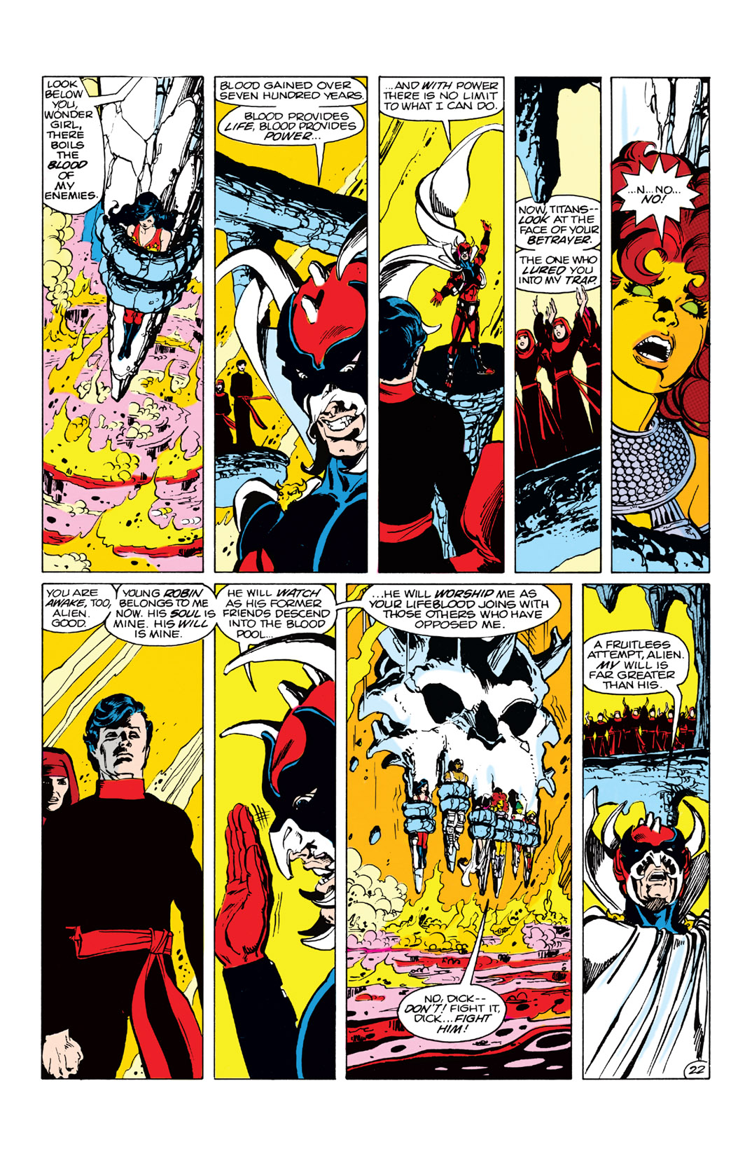 Read online The New Teen Titans (1980) comic -  Issue #40 - 23