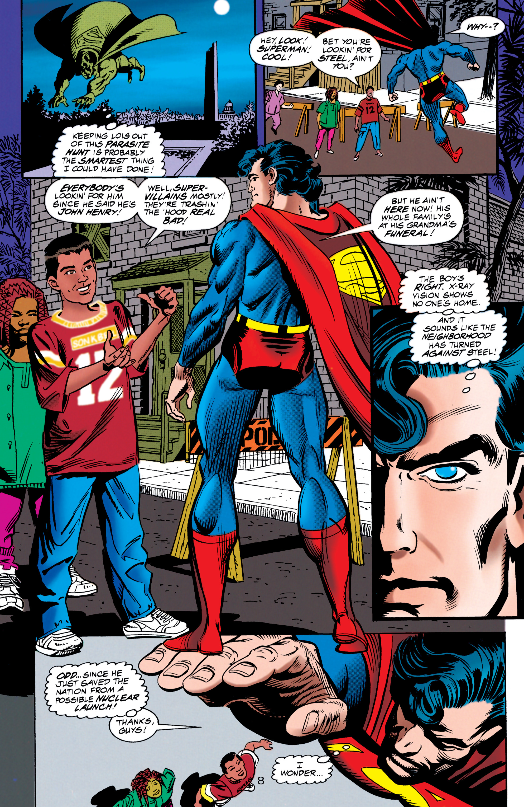 Read online Superman: The Man of Steel (1991) comic -  Issue #59 - 8