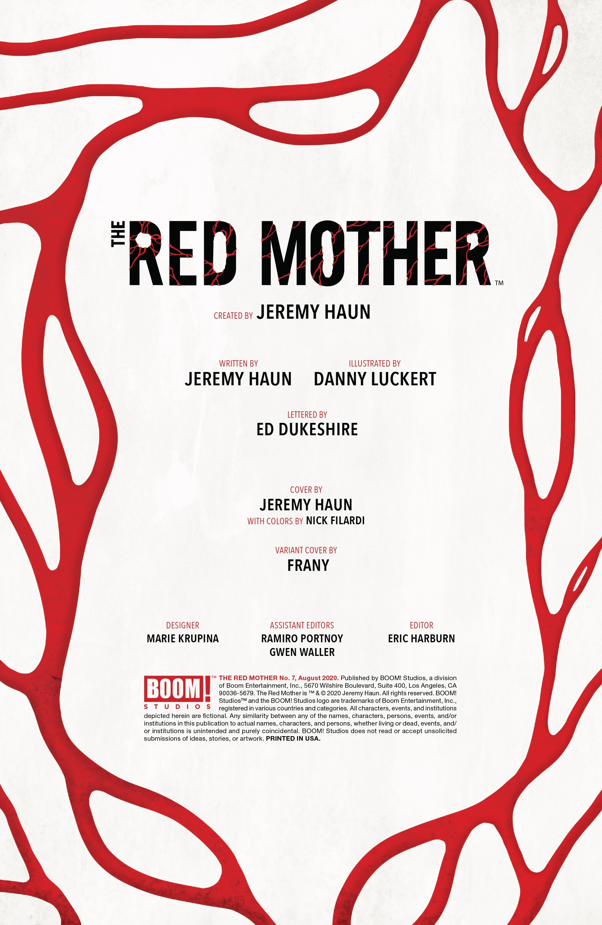 Read online The Red Mother comic -  Issue #7 - 2