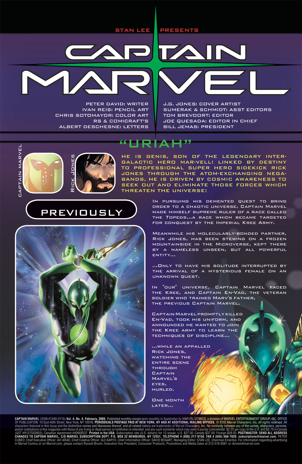 Captain Marvel (2002) Issue #4 #4 - English 2