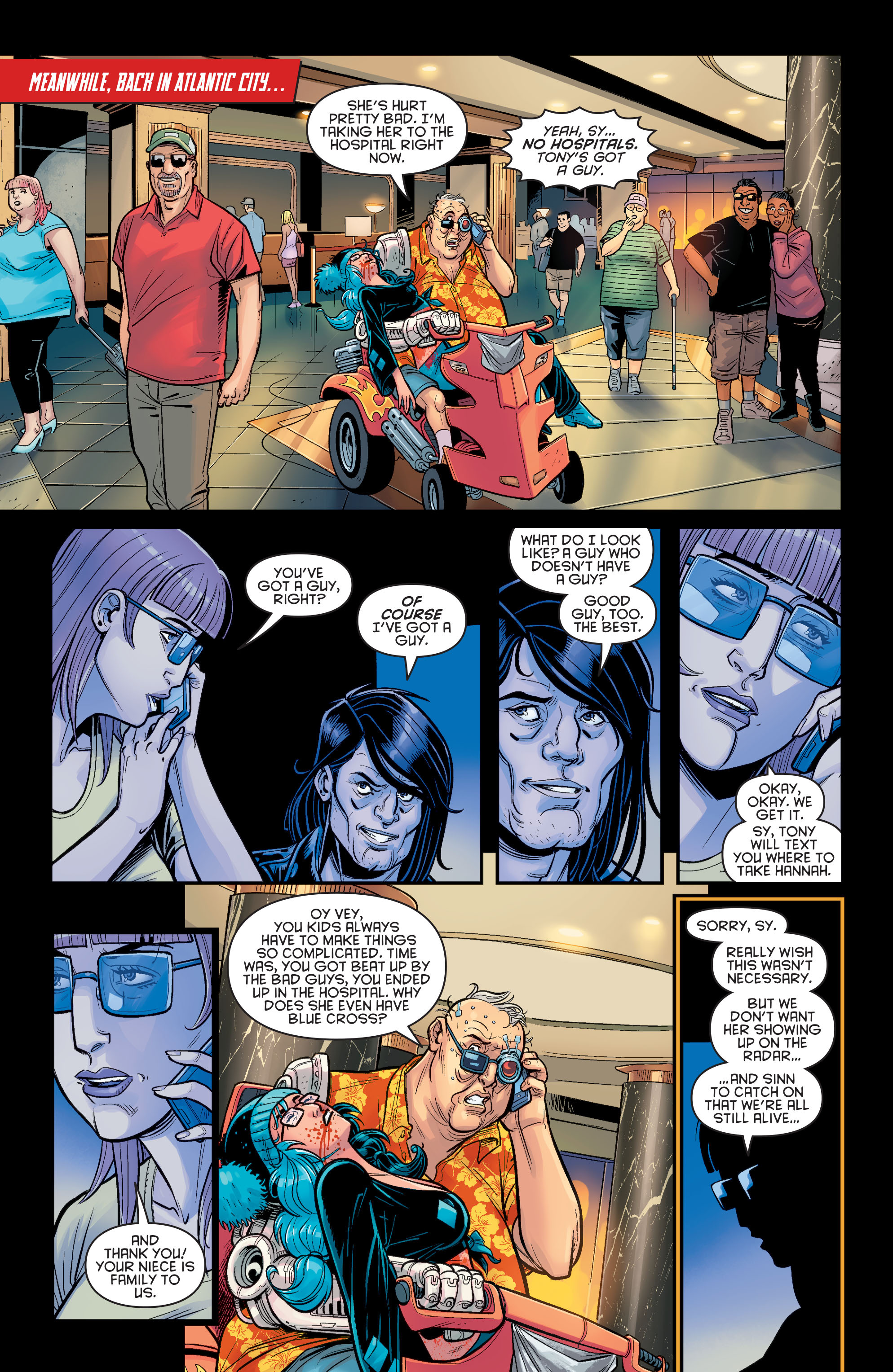 Read online Harley Quinn And Her Gang Of Harleys comic -  Issue #4 - 13