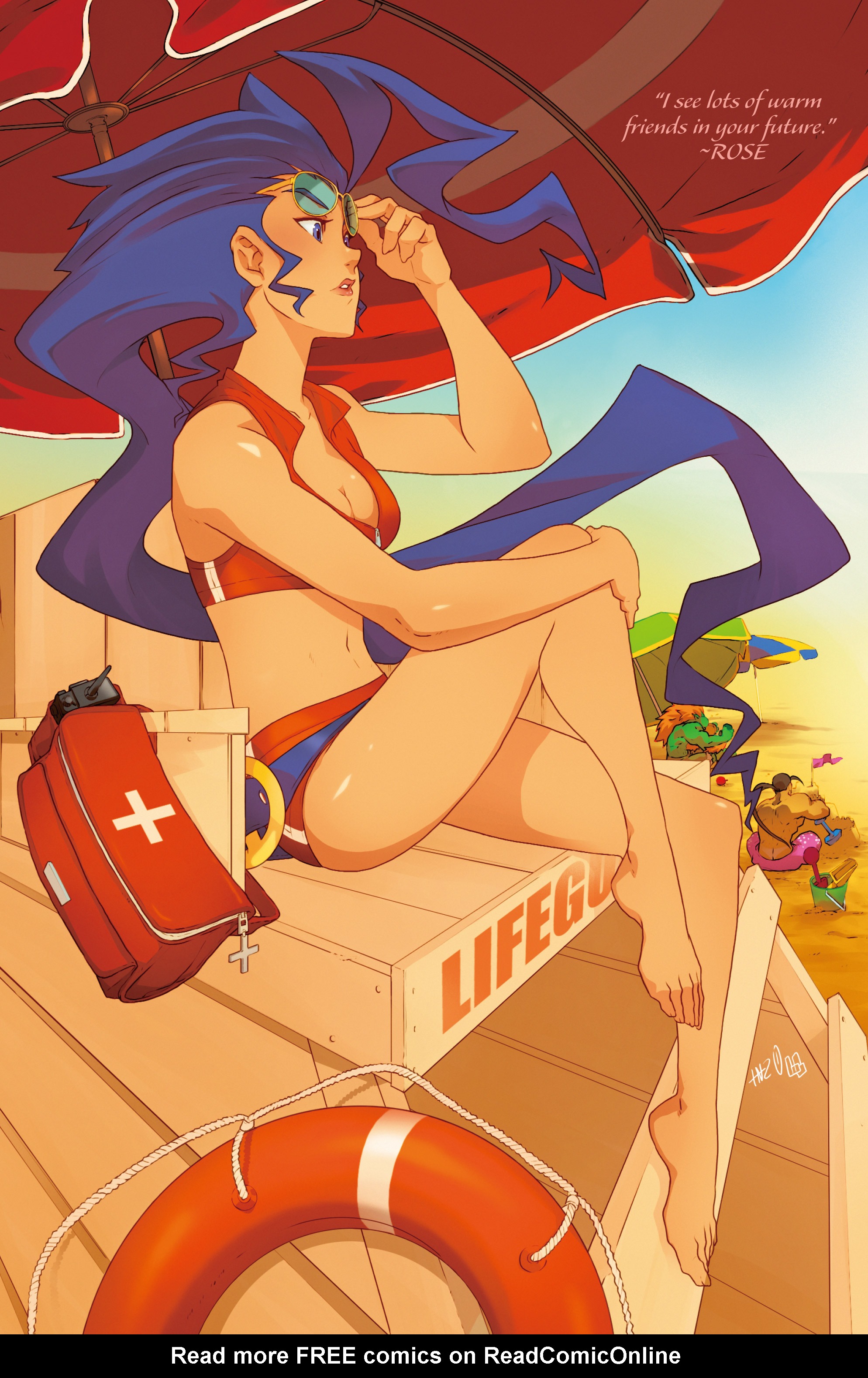 Read online Street Fighter Swimsuit Special comic -  Issue # Full - 6