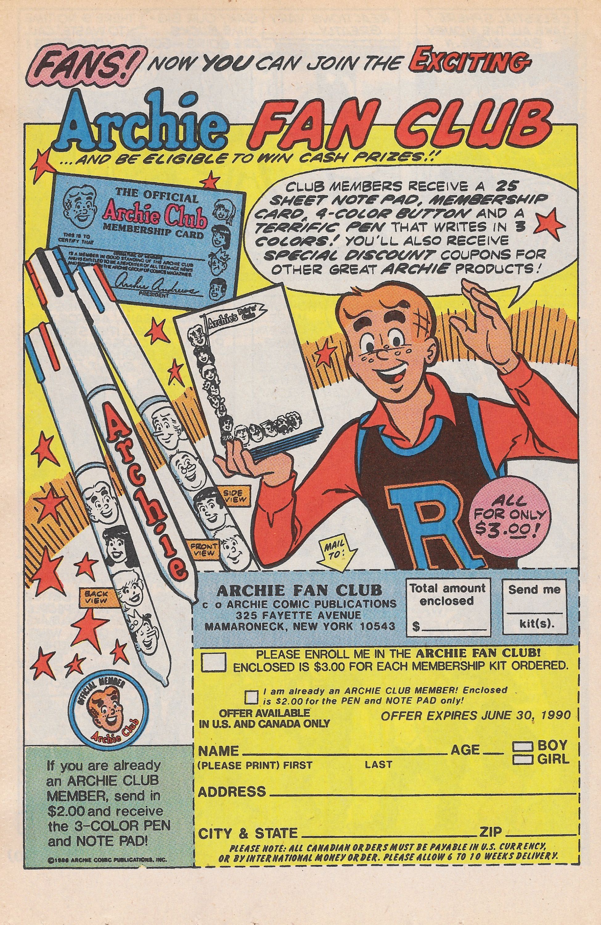 Read online Life With Archie (1958) comic -  Issue #277 - 16