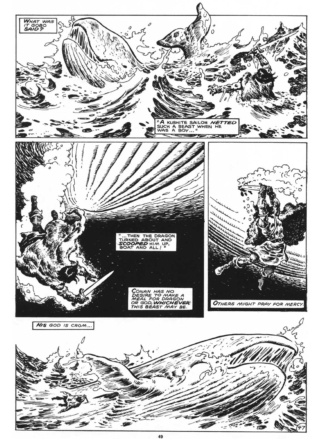 The Savage Sword Of Conan issue 168 - Page 50