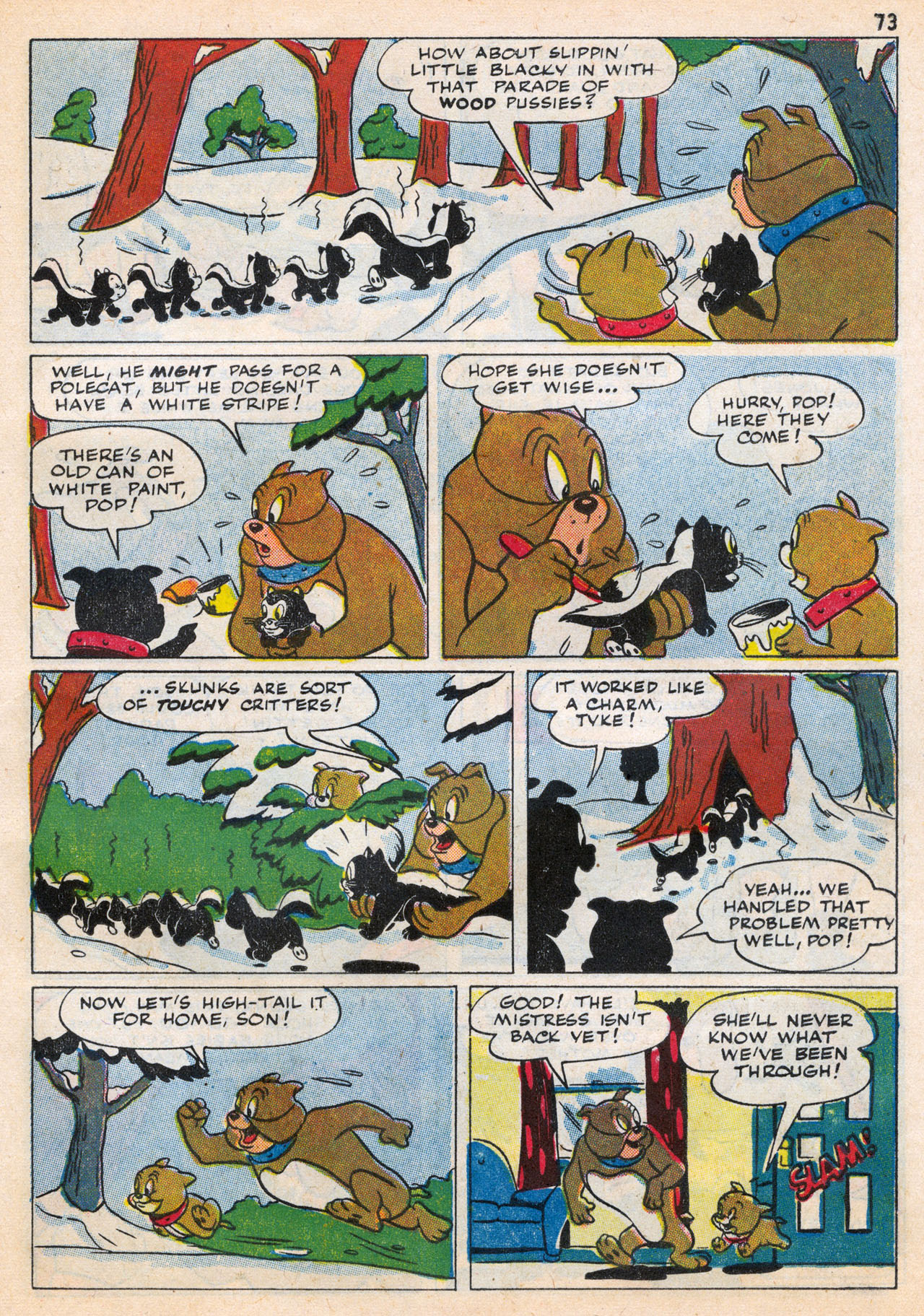 Read online Tom & Jerry Winter Carnival comic -  Issue #2 - 76