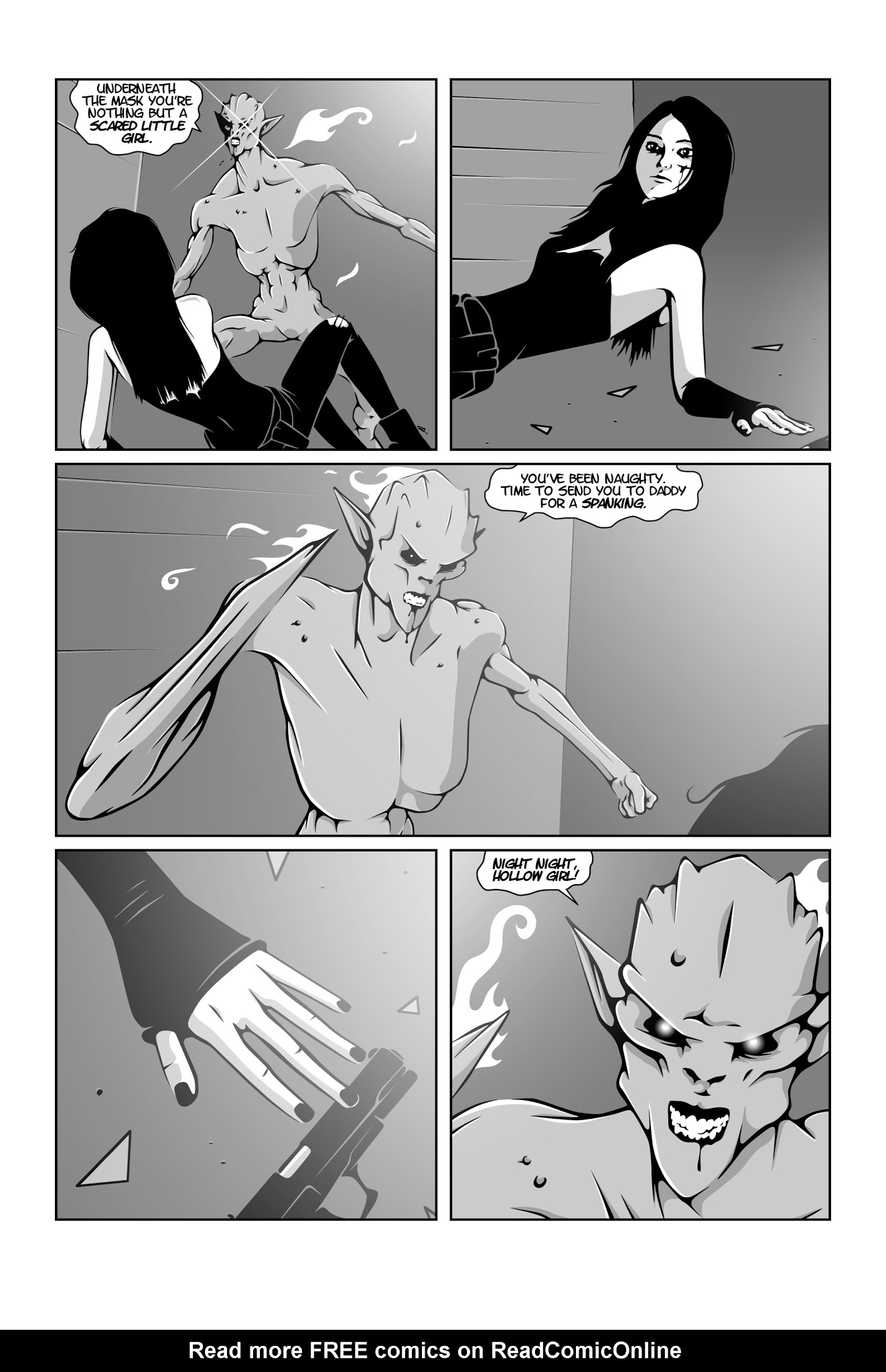 Read online Hollow Girl Vs. Demons comic -  Issue #1 - 25