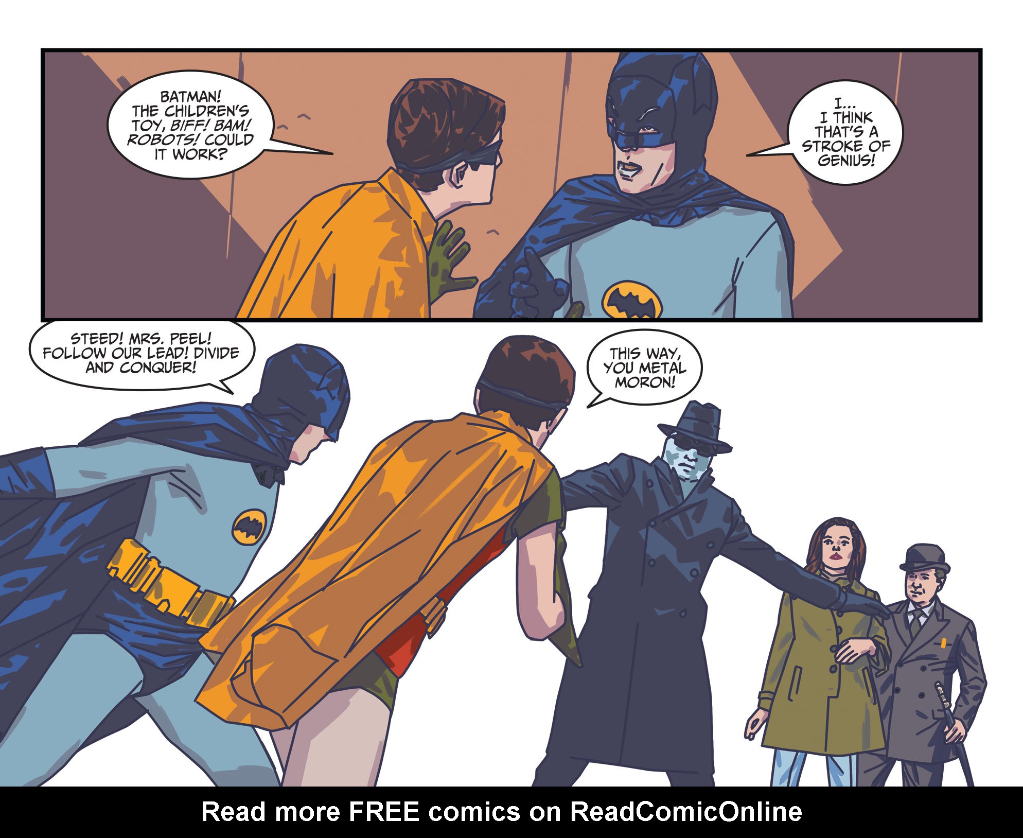 Read online Batman '66 Meets Steed and Mrs Peel comic -  Issue #3 - 16