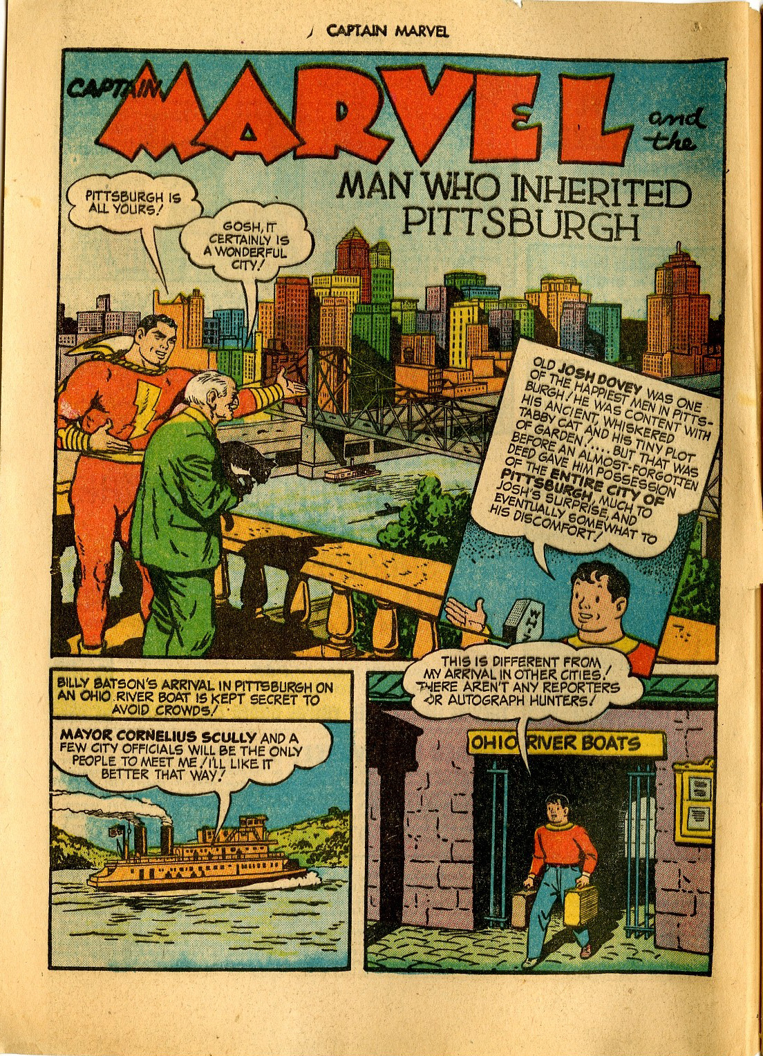 Read online Captain Marvel Adventures comic -  Issue #39 - 4