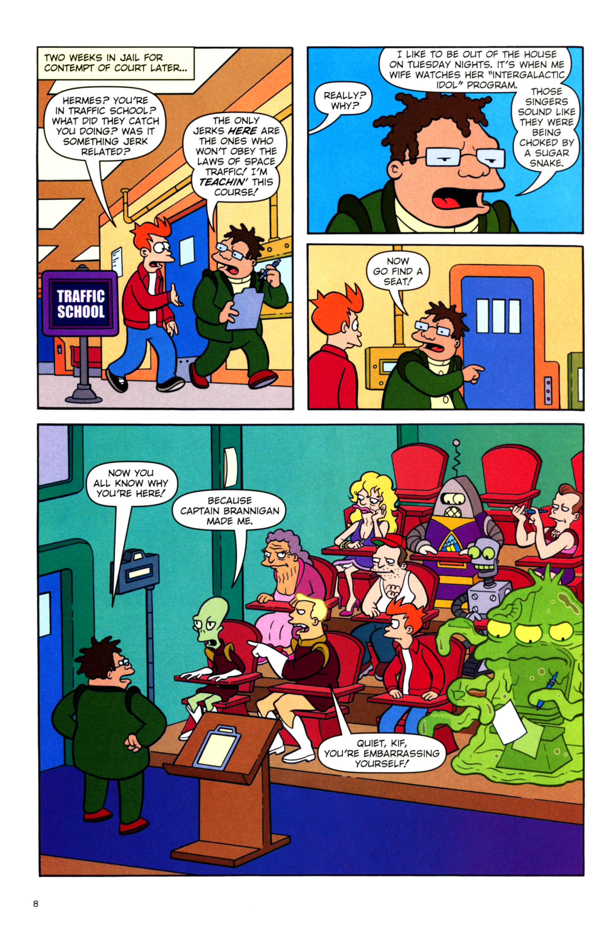 Read online Futurama Comics comic -  Issue #44 - 7