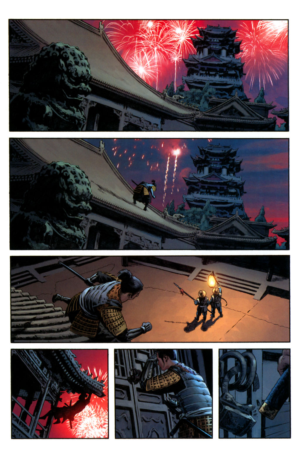 Read online Samurai: Heaven and Earth comic -  Issue #2 - 12