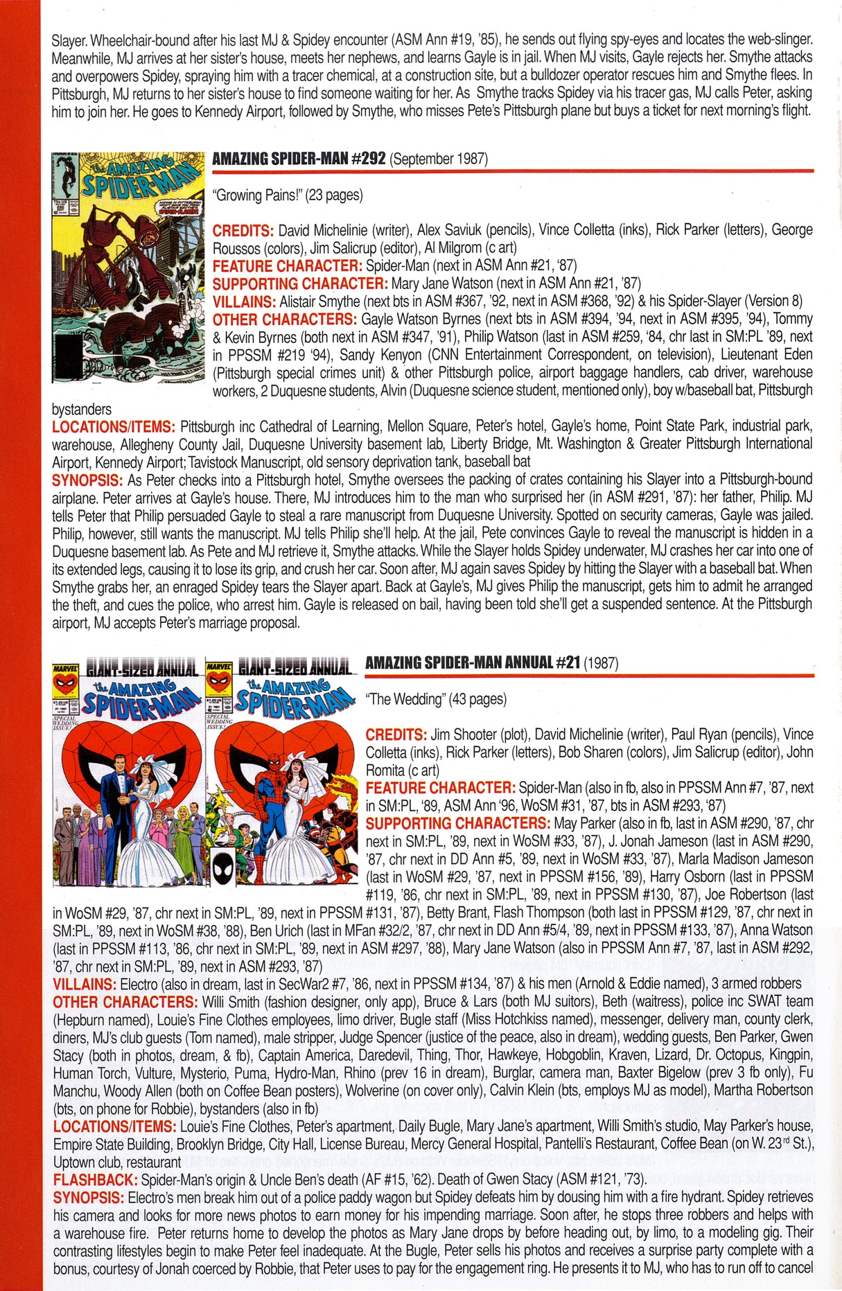 Read online Official Index to the Marvel Universe comic -  Issue #7 - 6