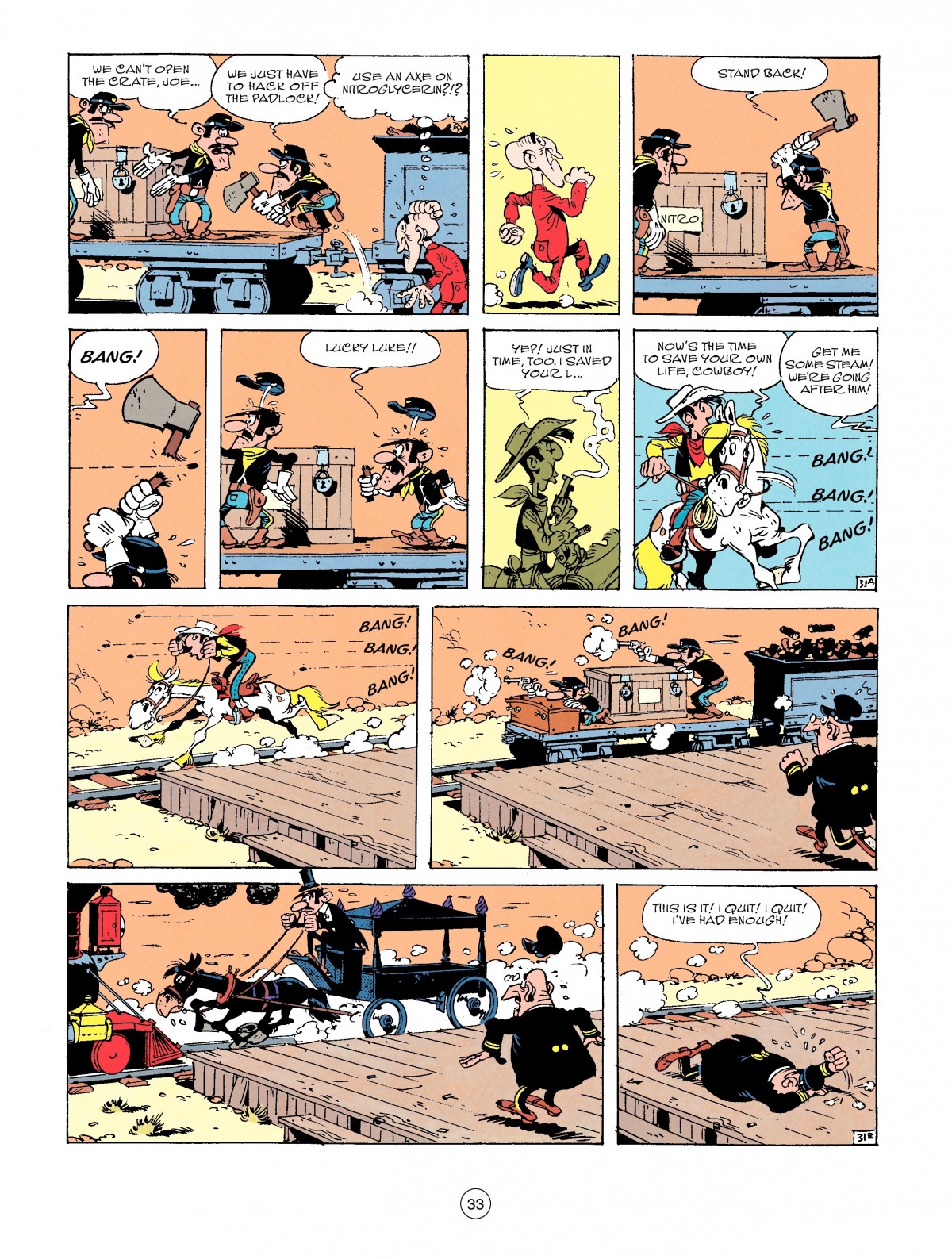 Read online A Lucky Luke Adventure comic -  Issue #53 - 33