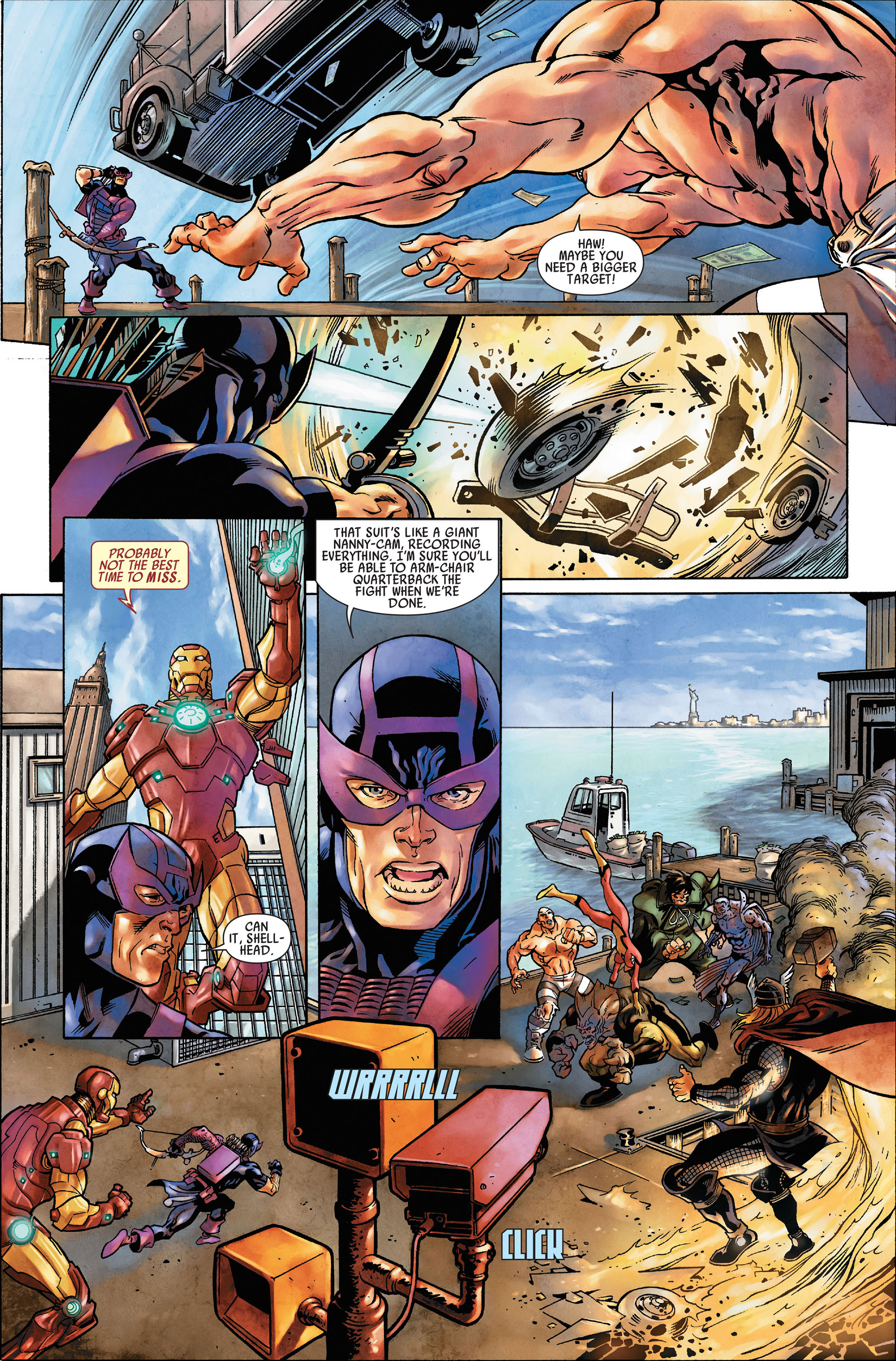 Read online Hawkeye: Blindspot comic -  Issue #1 - 5