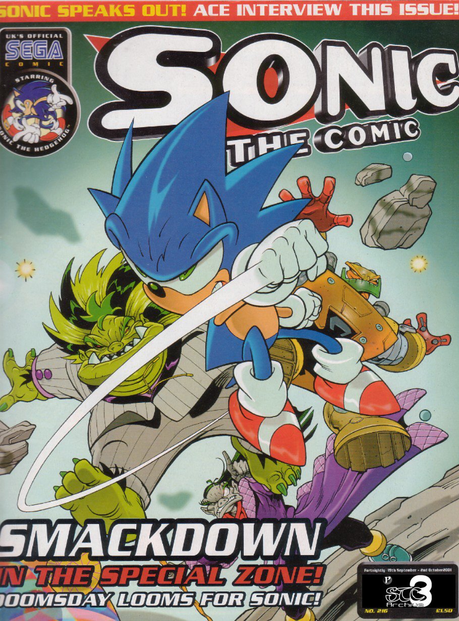 Read online Sonic the Comic comic -  Issue #216 - 1