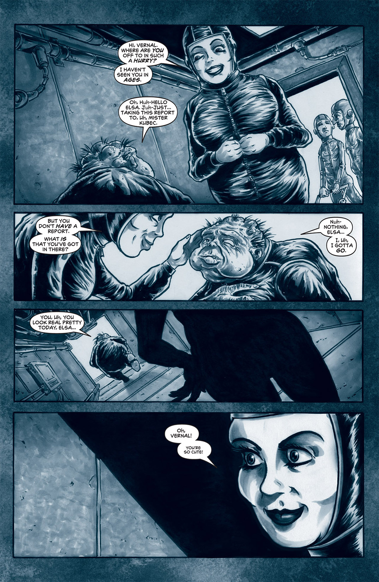 Read online Elephantmen comic -  Issue #37 - 40