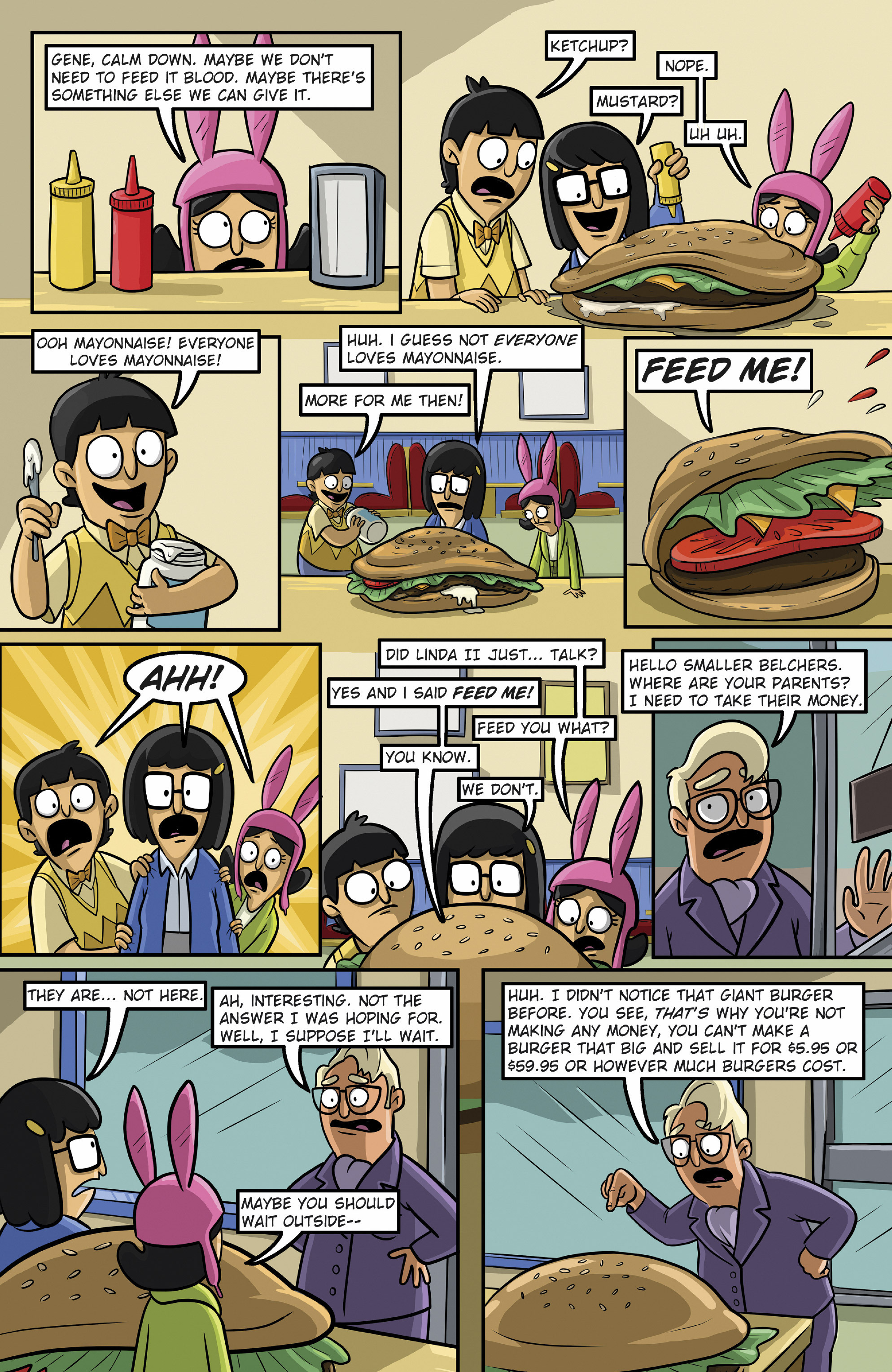 Read online Bob's Burgers (2015) comic -  Issue #16 - 14