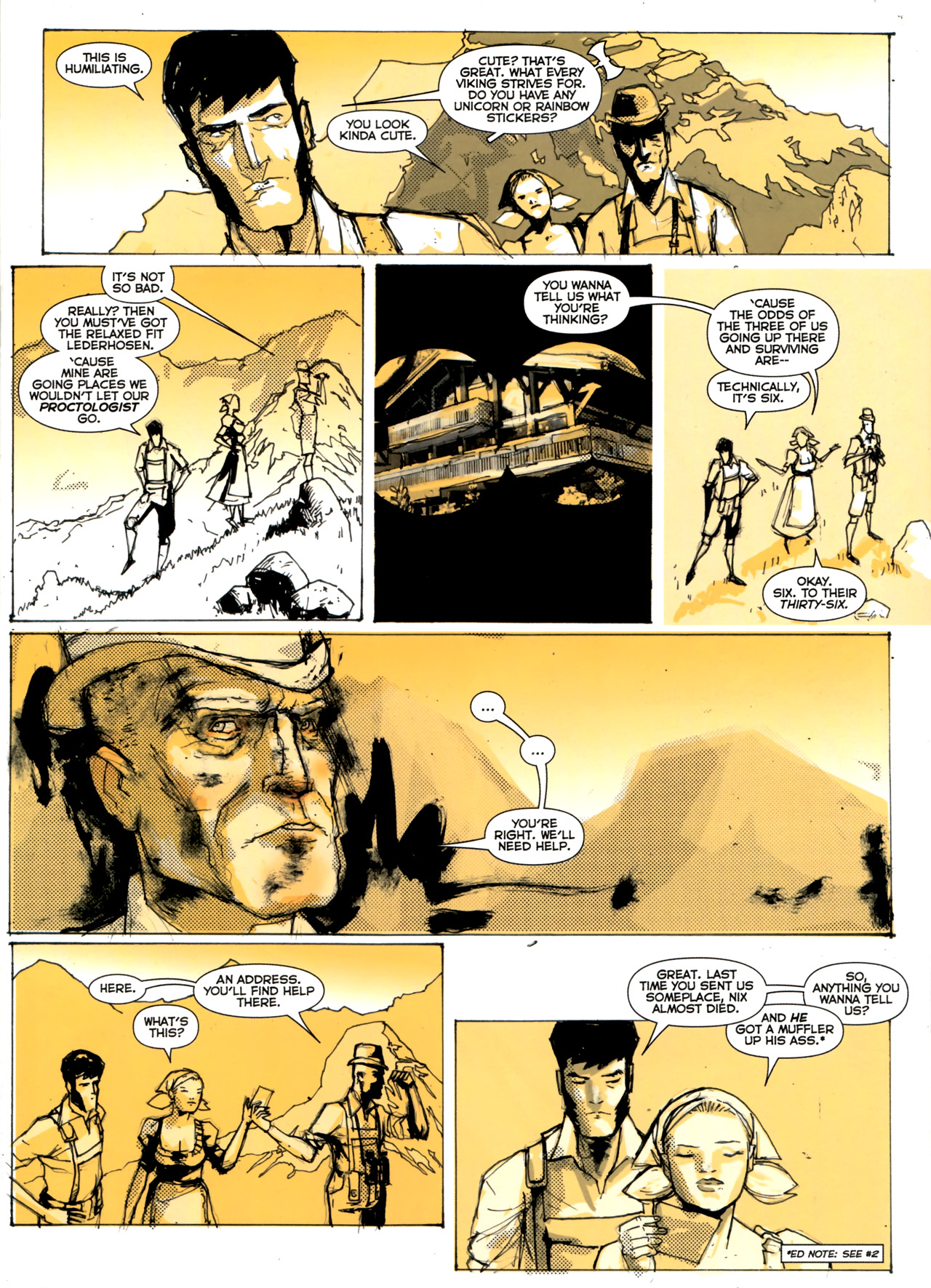 Read online Cowboy Ninja Viking comic -  Issue #5 - 13
