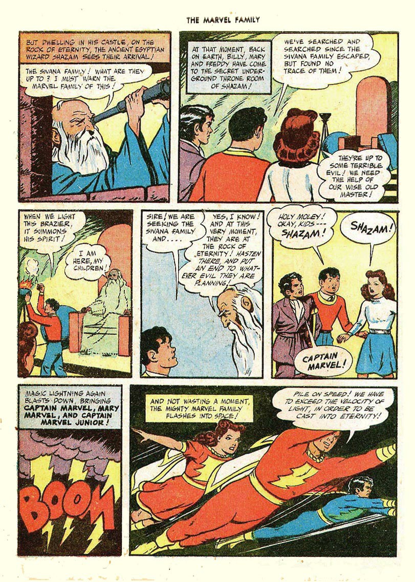 Read online The Marvel Family comic -  Issue #10 - 10