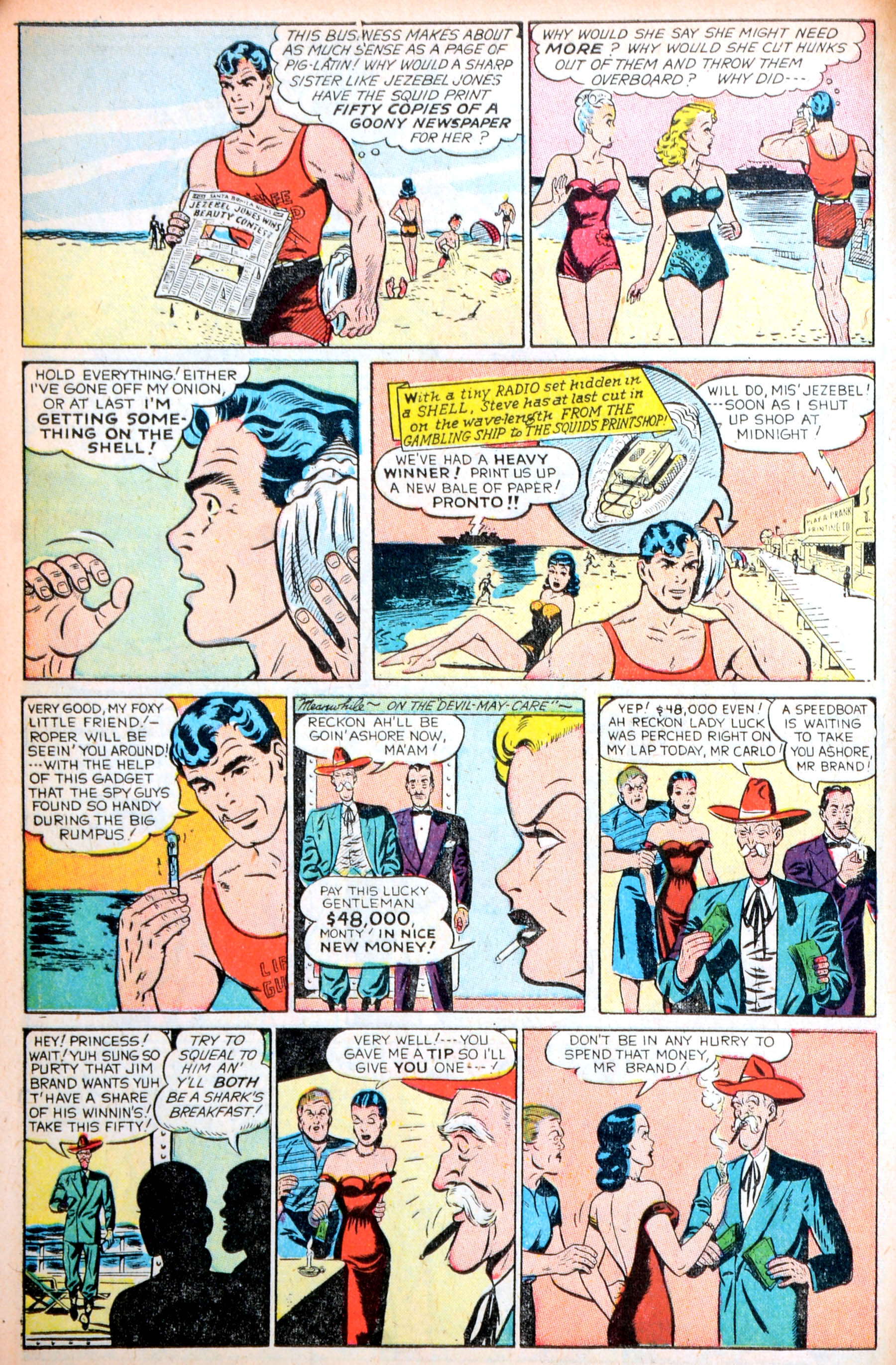 Read online Famous Funnies comic -  Issue #195 - 10