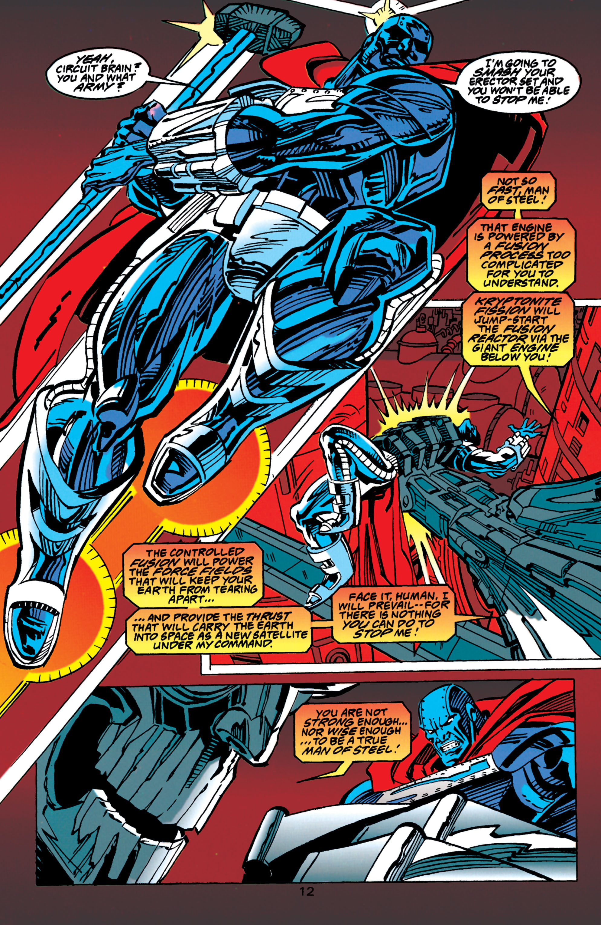 Read online Superman: The Man of Steel (1991) comic -  Issue #26 - 12