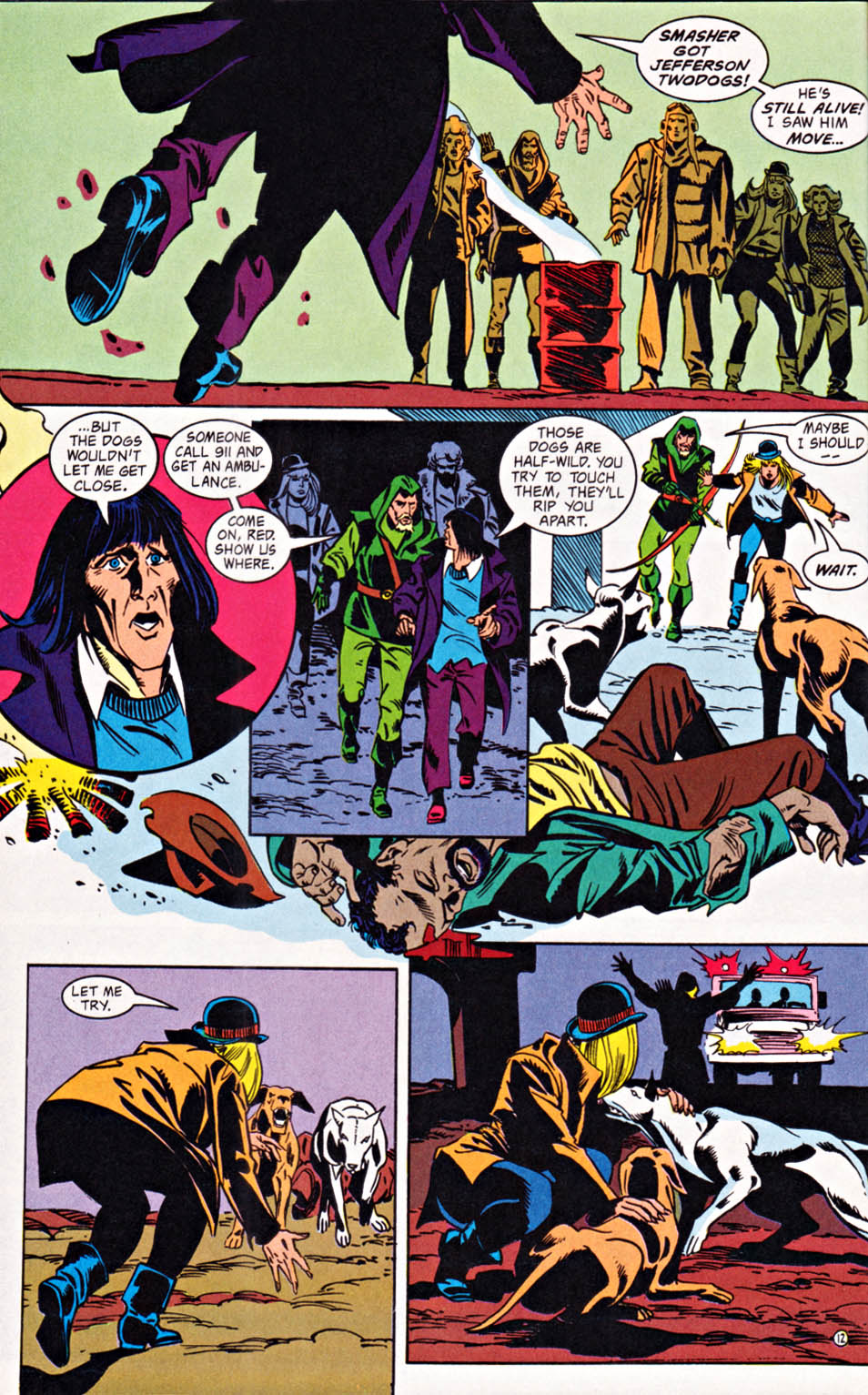 Read online Green Arrow (1988) comic -  Issue #68 - 12