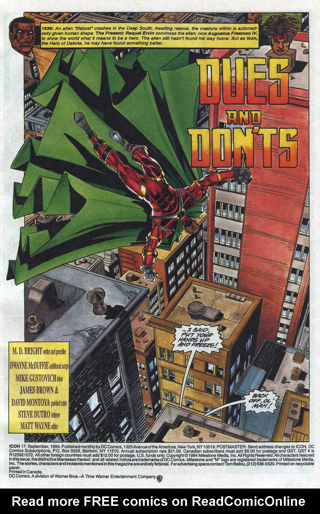 Read online Icon comic -  Issue #17 - 3