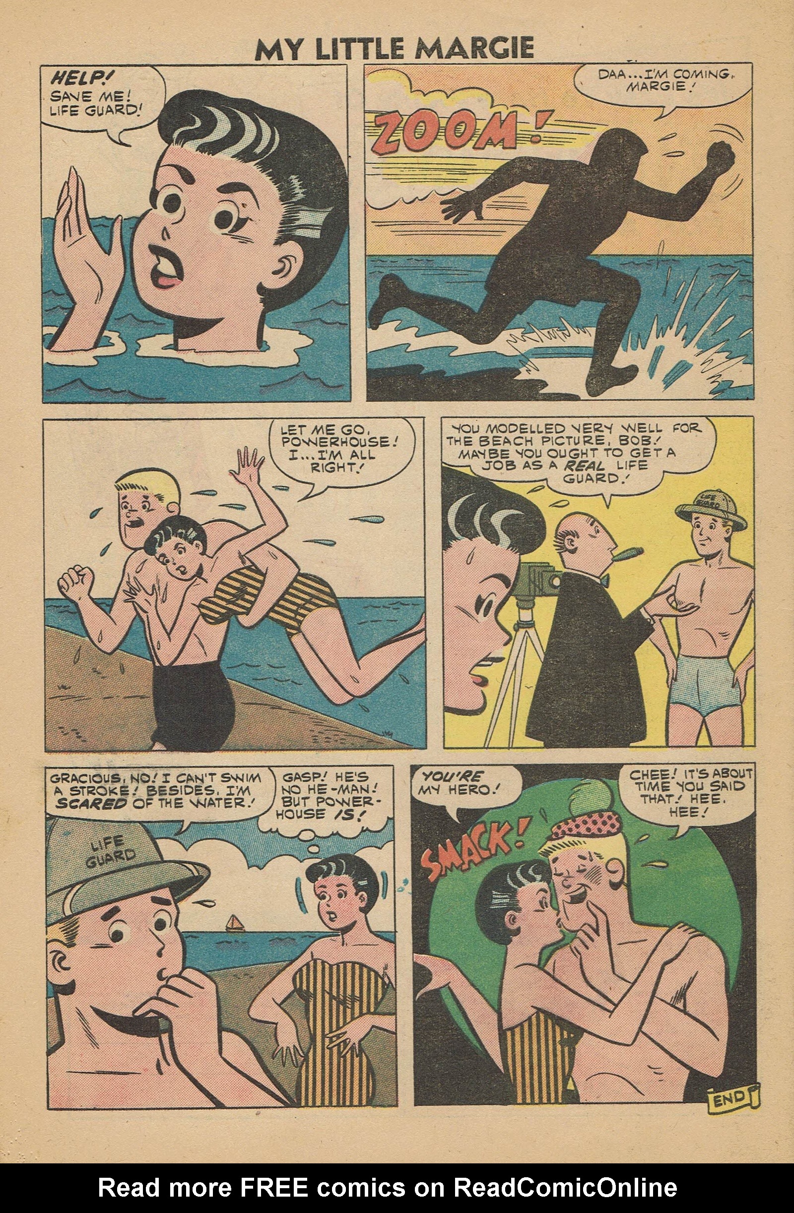 Read online My Little Margie (1954) comic -  Issue #31 - 32