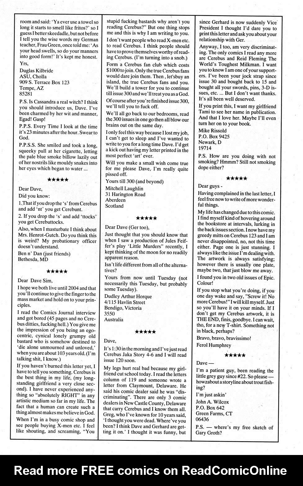 Cerebus Issue #126 #125 - English 26