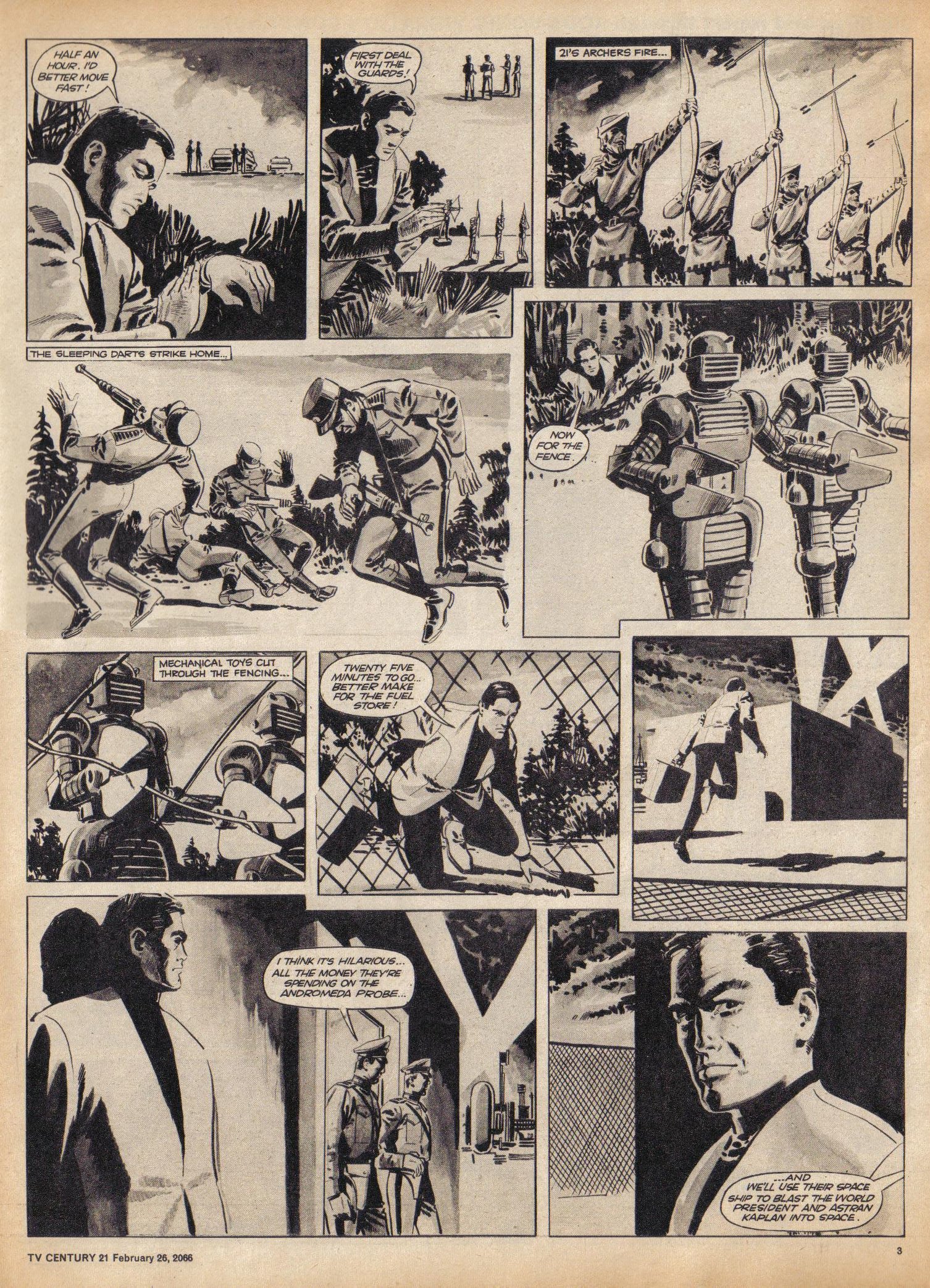 Read online TV Century 21 (TV 21) comic -  Issue #58 - 3